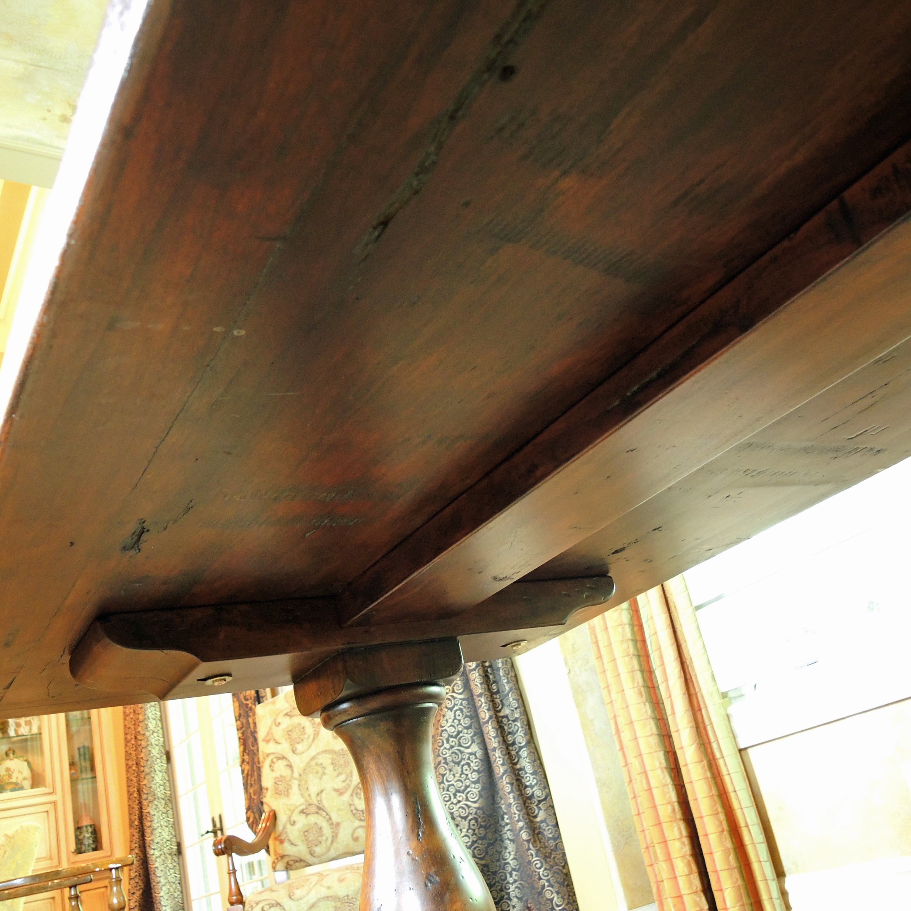 Theodore Alexander "Castle Bromwich" Reclaimed Wood Trestle Table