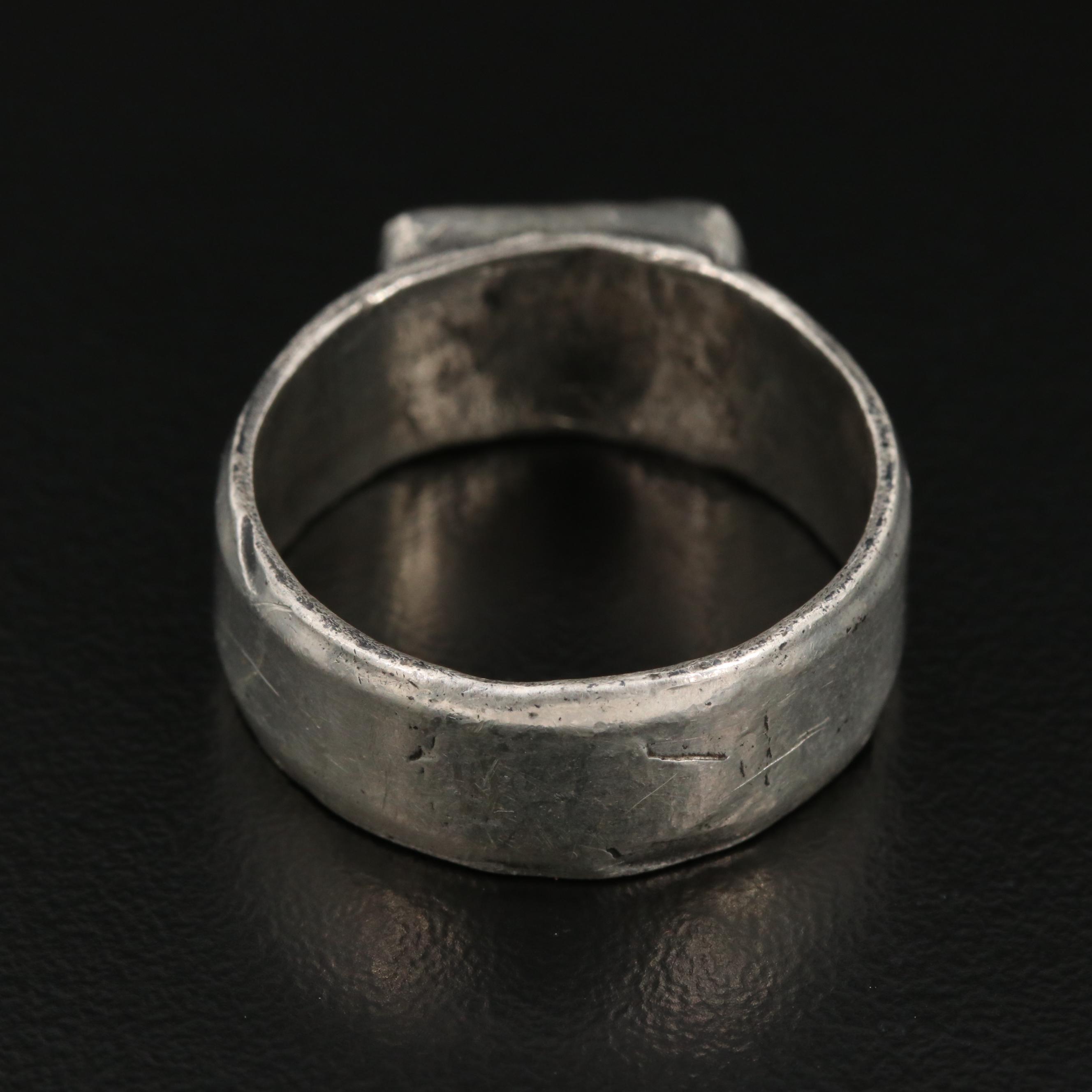 Sterling Reproduction Ancient Roman Wedding Ring