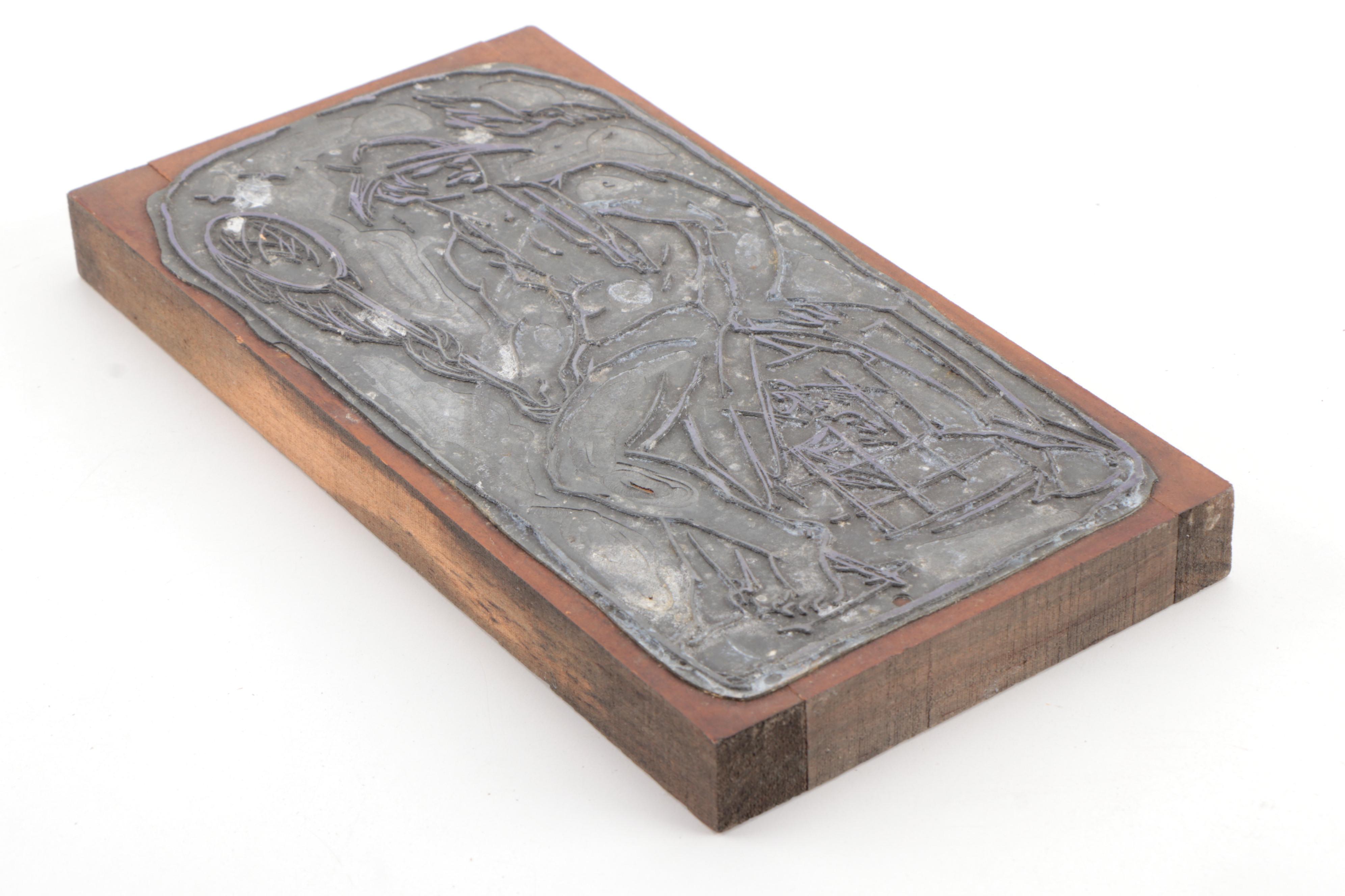 Wood Printing Blocks