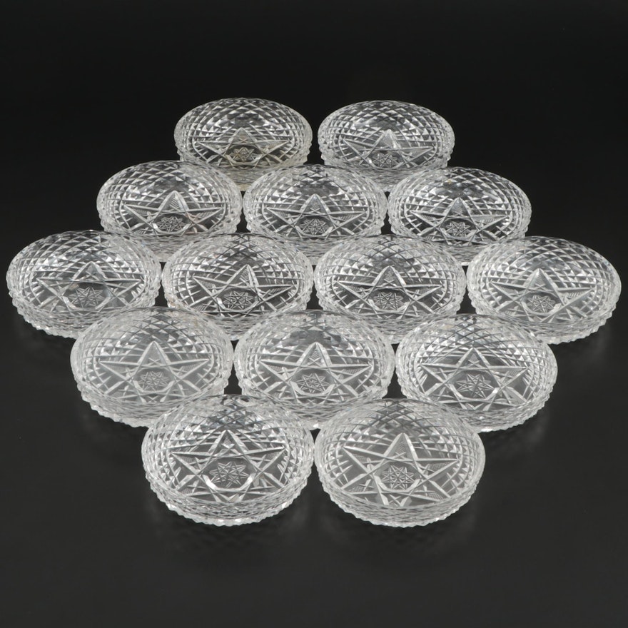 Waterford Crystal Bowls with Six Point Star Design
