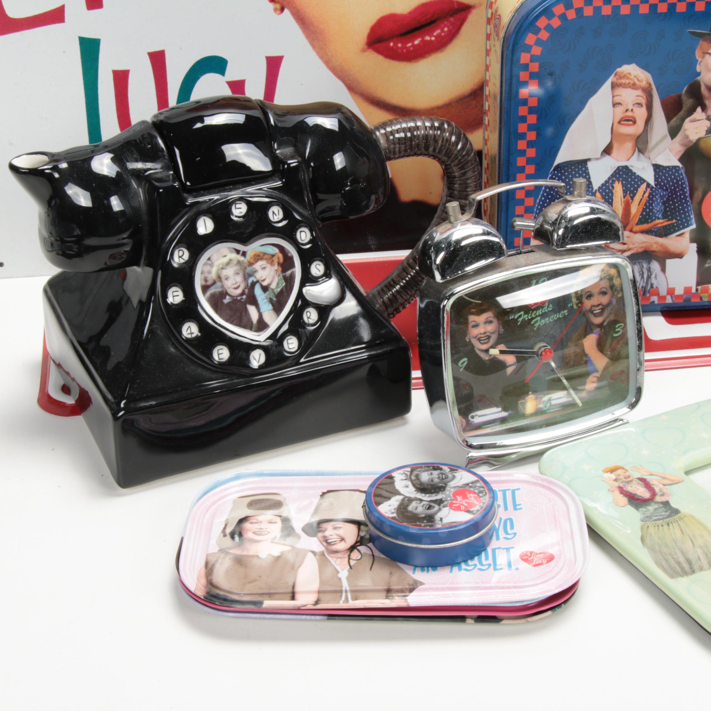 Lucille Ball Metal Signs, Posters and "I Love Lucy" Lucy and Ethel Collection