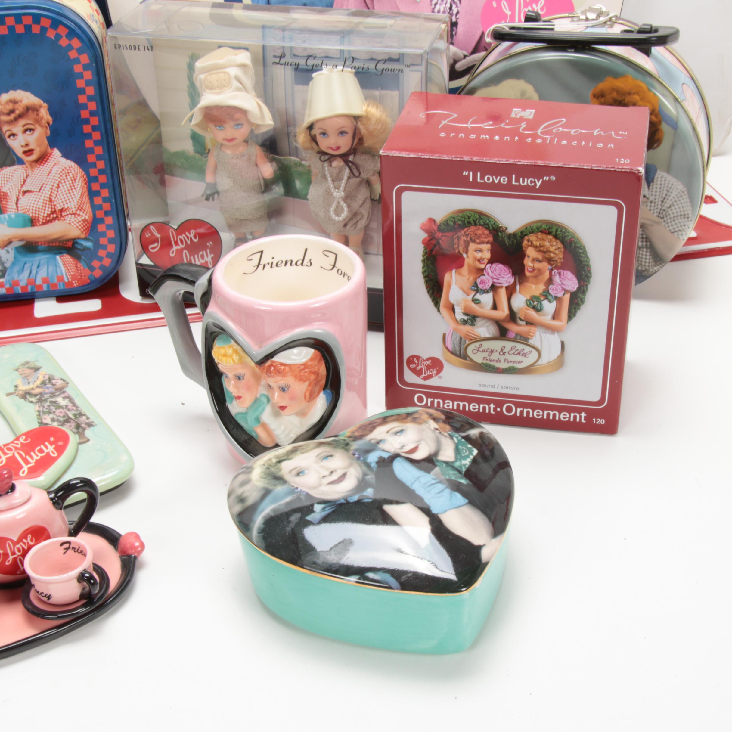 Lucille Ball Metal Signs, Posters and "I Love Lucy" Lucy and Ethel Collection