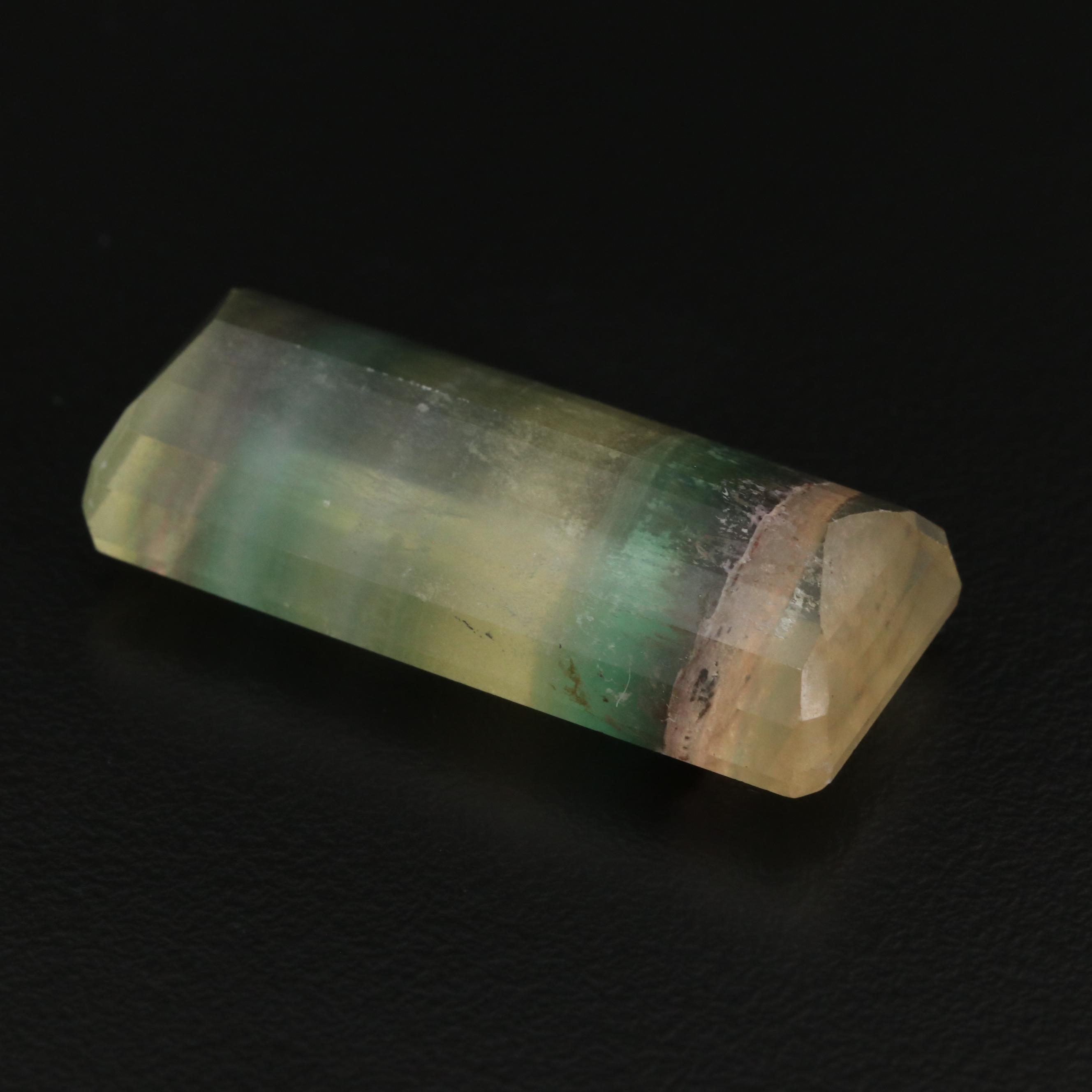 Loose 64.49 CT Rectangle Fluorite