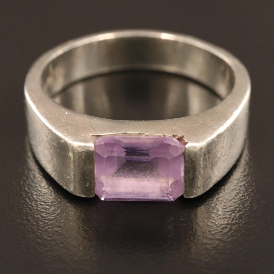 Sterling Amethyst Ring