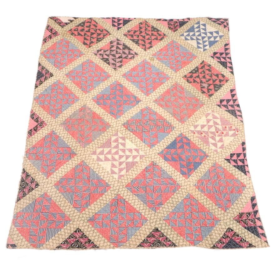 Handmade Cotton Patchwork Quilt