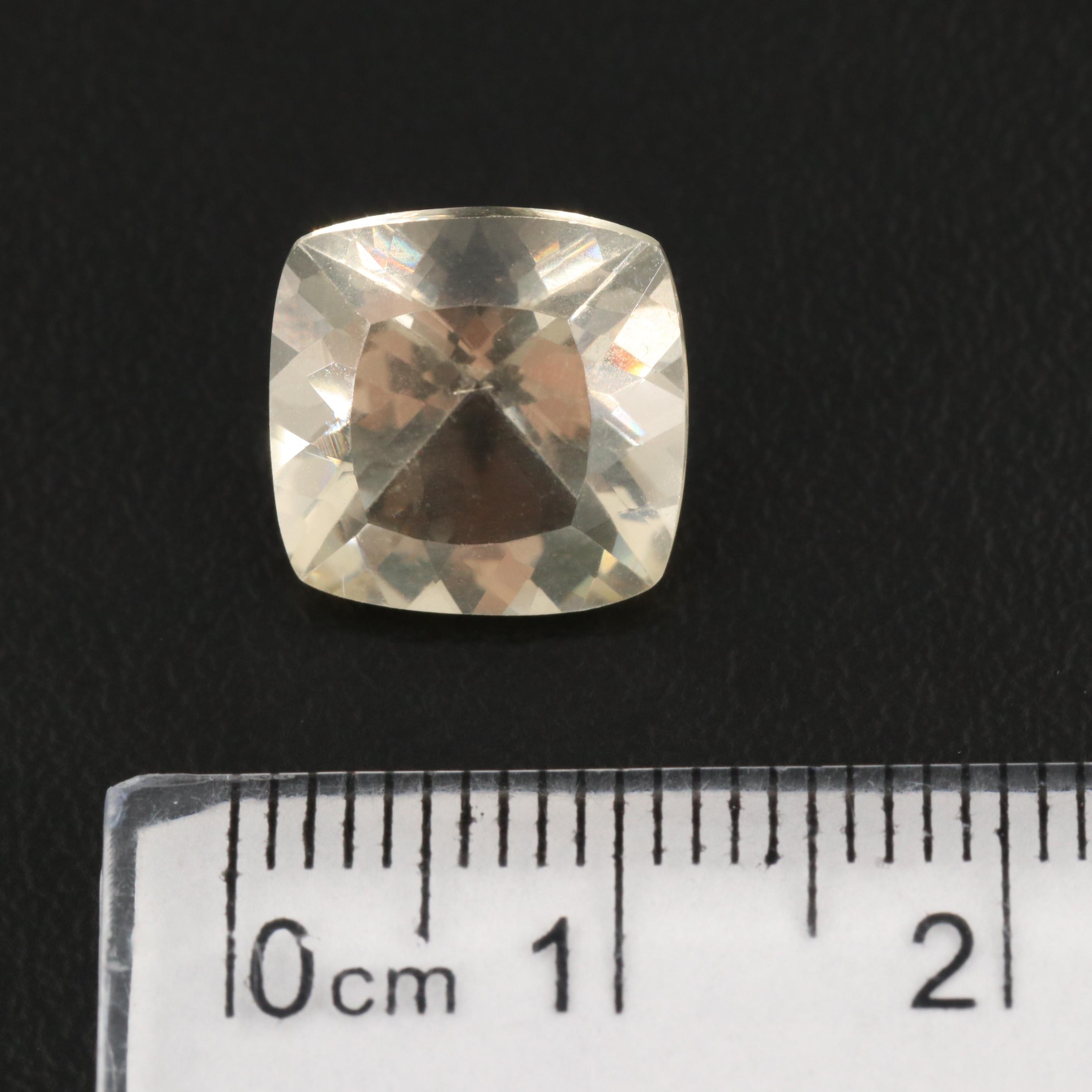 Loose 10.03 CTW Square Faceted Labadorites