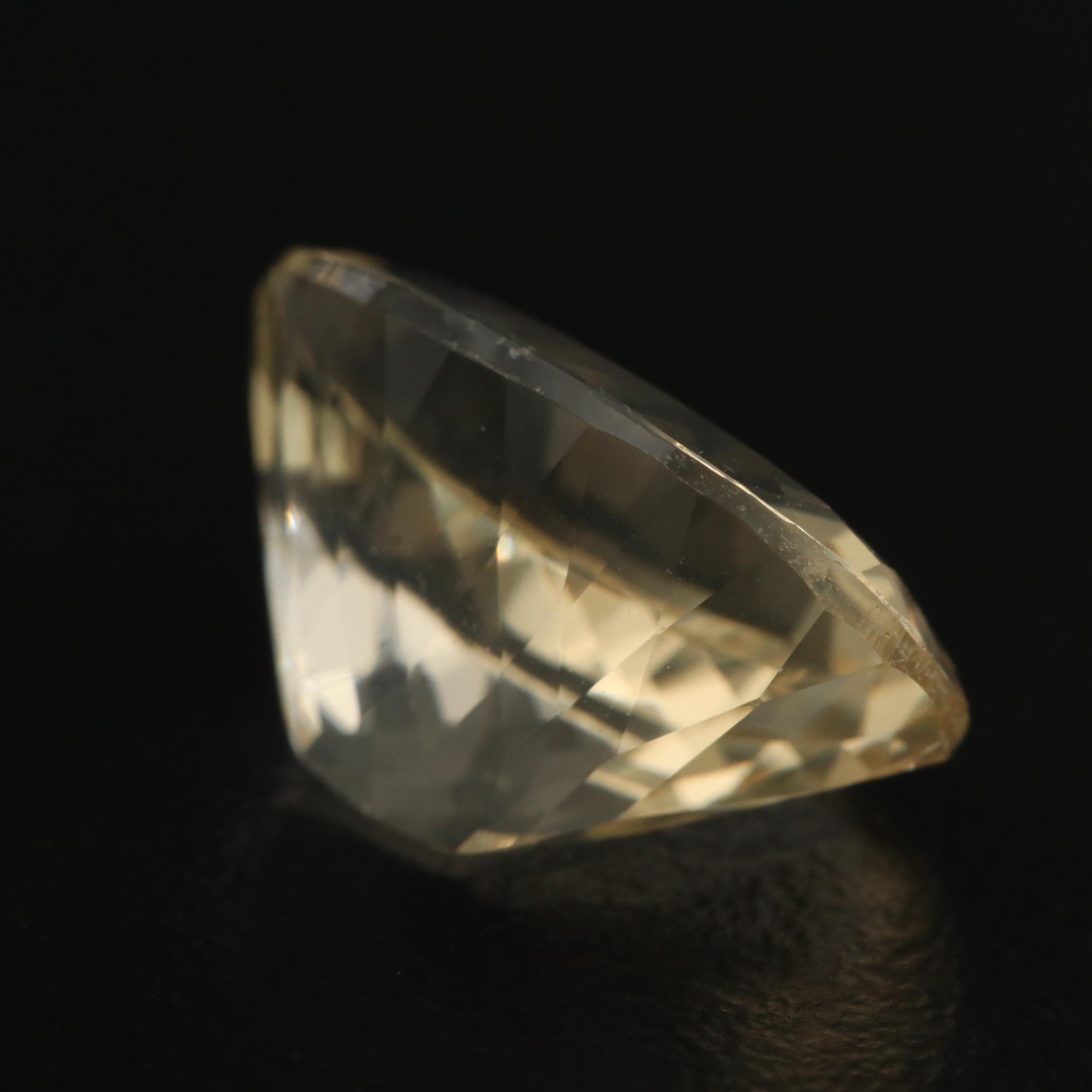 Loose 7.26 CT Oval Faceted Labadorite