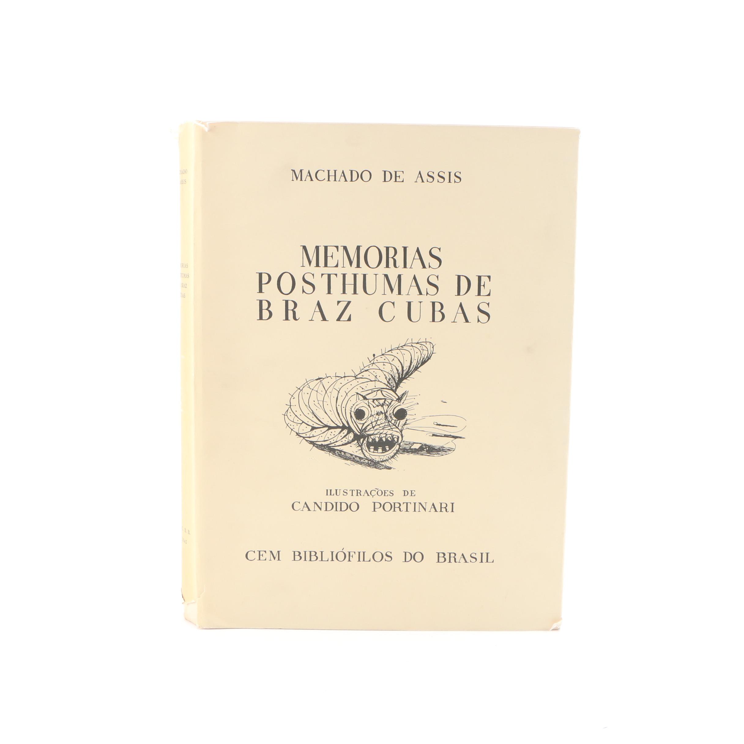 1979 Facsimile Edition "Memorias Posthumas De Braz Cubas" by Machado de Cubas