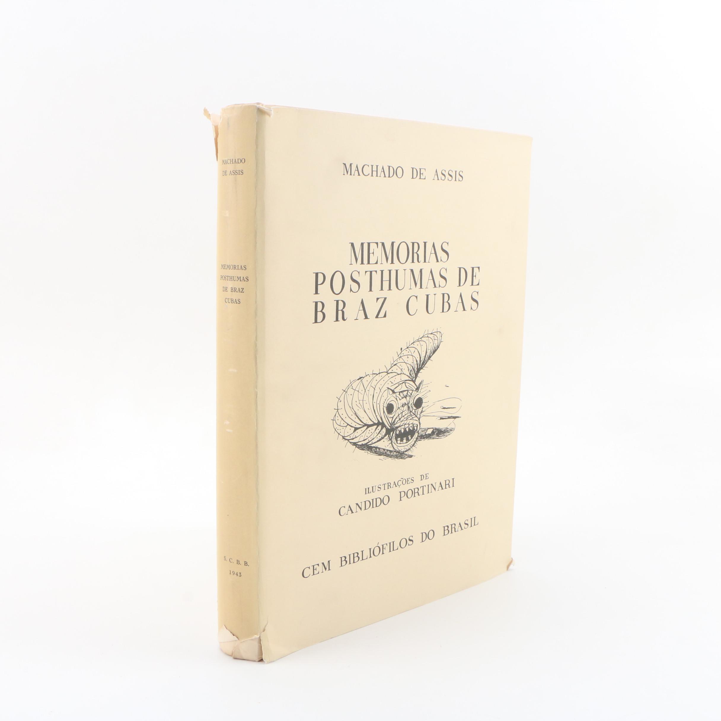 1979 Facsimile Edition "Memorias Posthumas De Braz Cubas" by Machado de Cubas