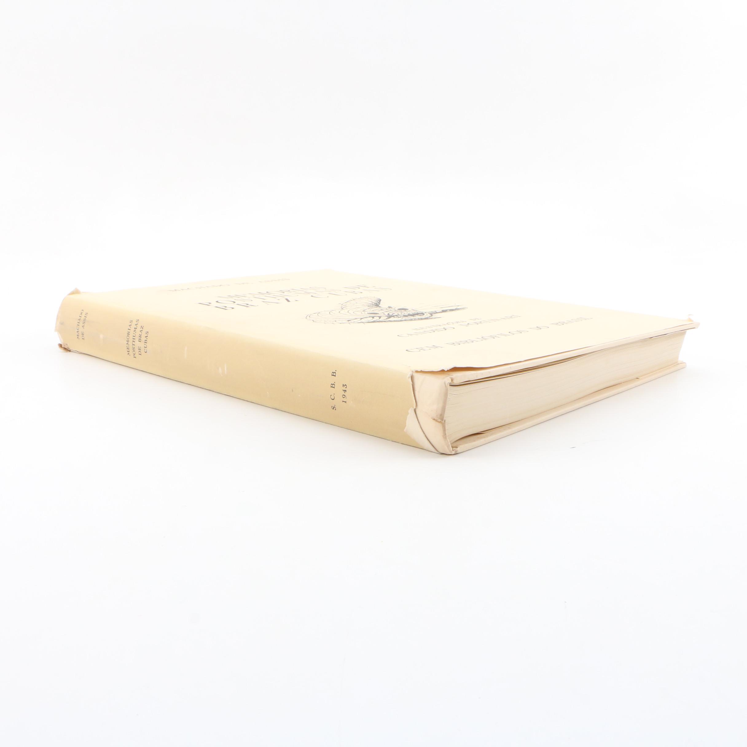 1979 Facsimile Edition "Memorias Posthumas De Braz Cubas" by Machado de Cubas