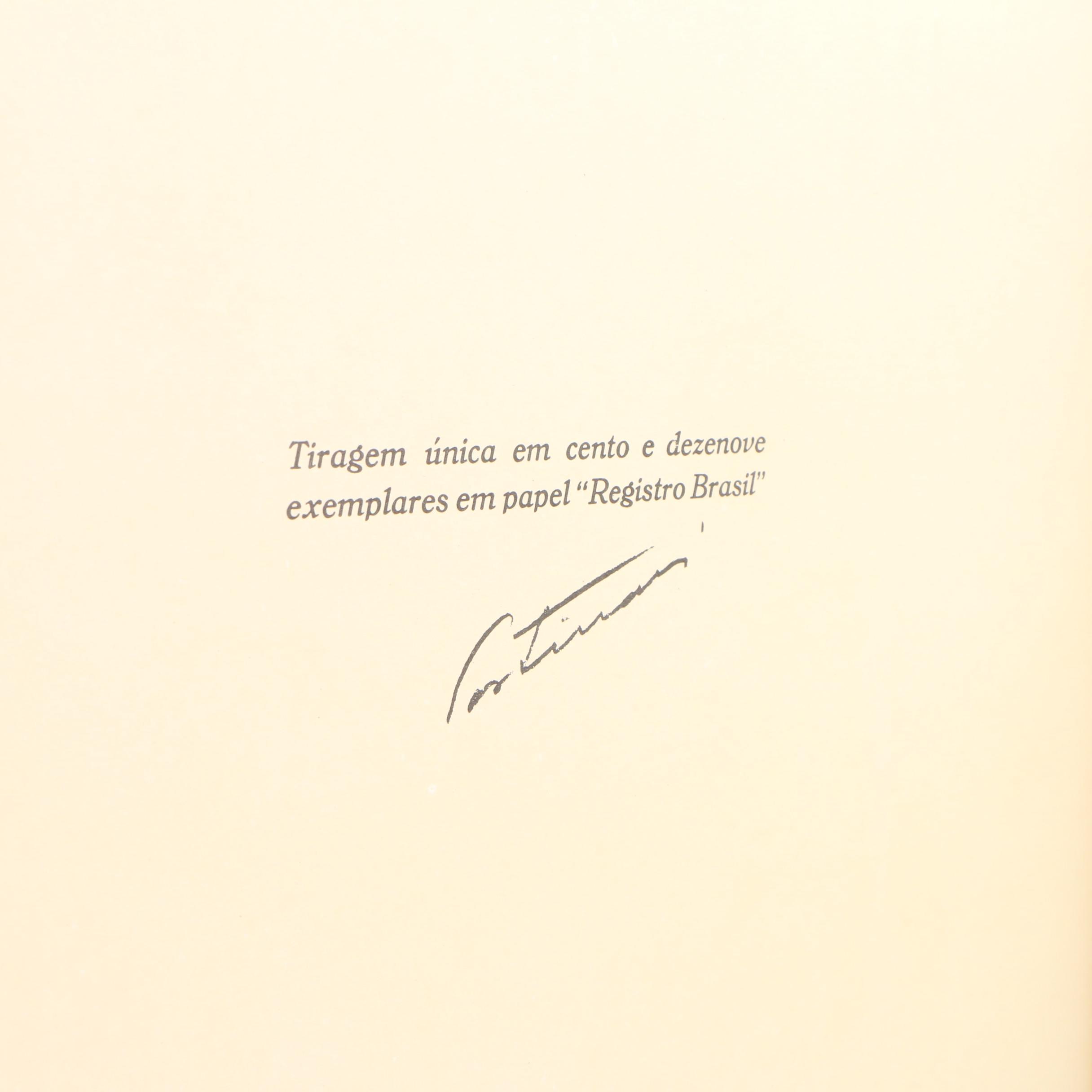 1979 Facsimile Edition "Memorias Posthumas De Braz Cubas" by Machado de Cubas