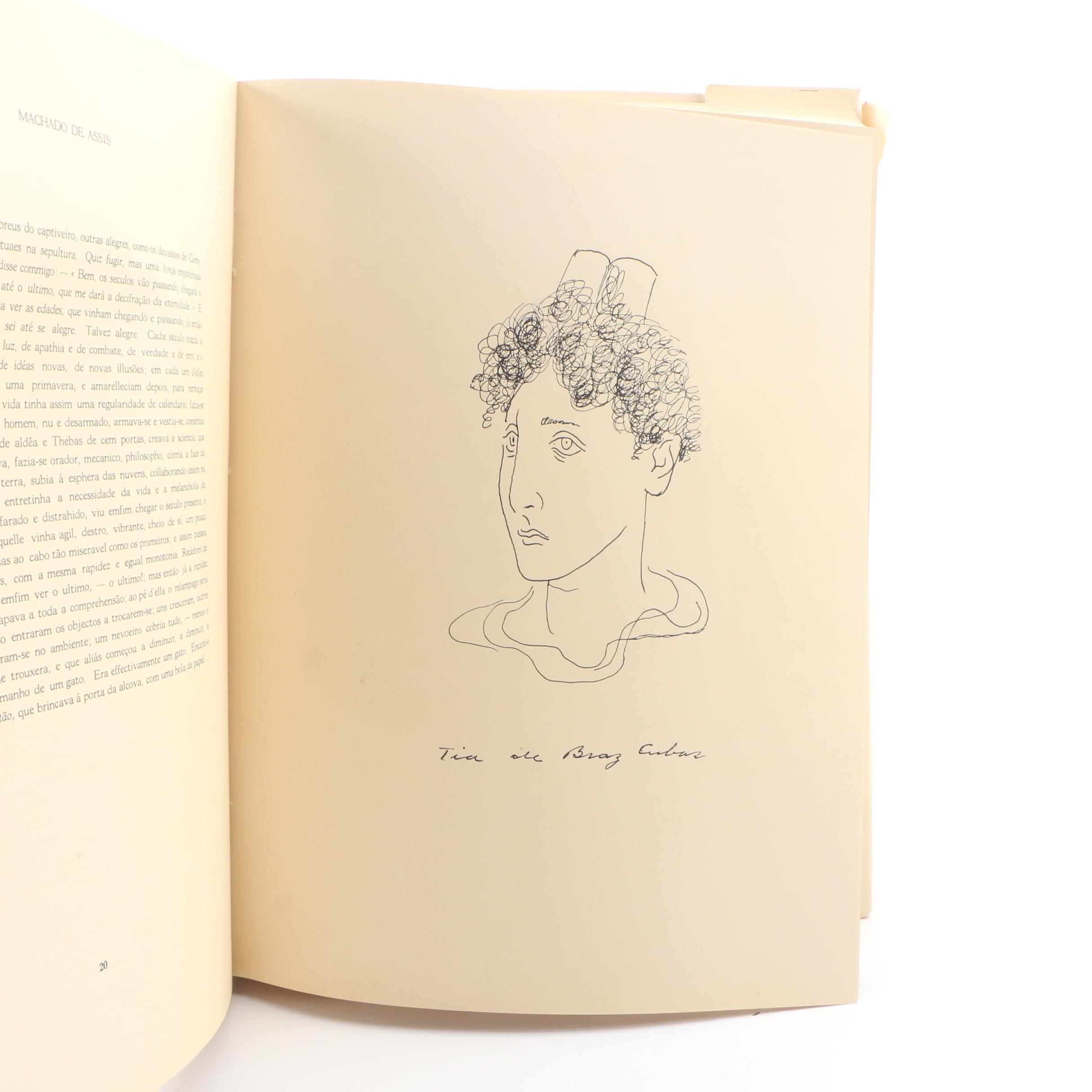 1979 Facsimile Edition "Memorias Posthumas De Braz Cubas" by Machado de Cubas