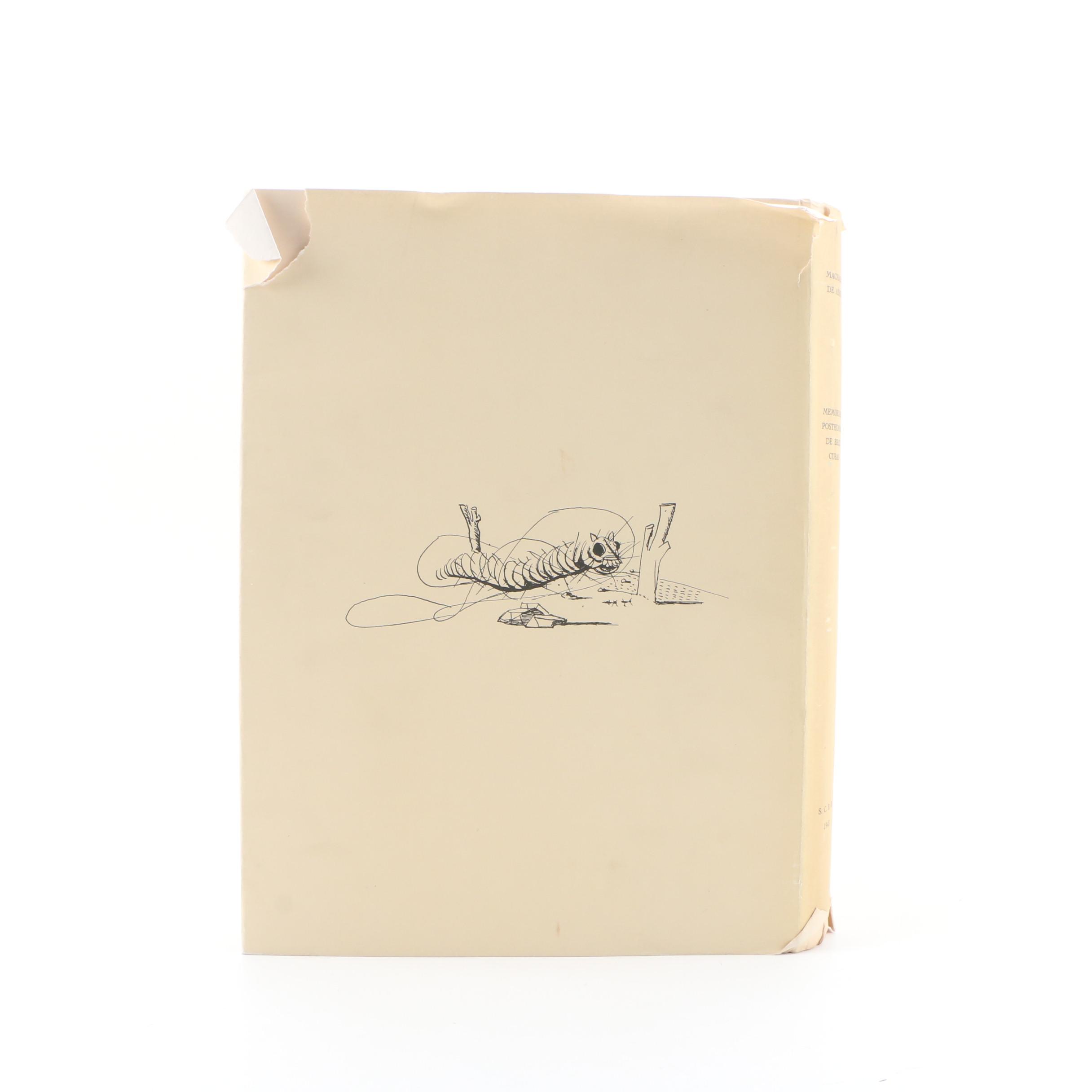 1979 Facsimile Edition "Memorias Posthumas De Braz Cubas" by Machado de Cubas