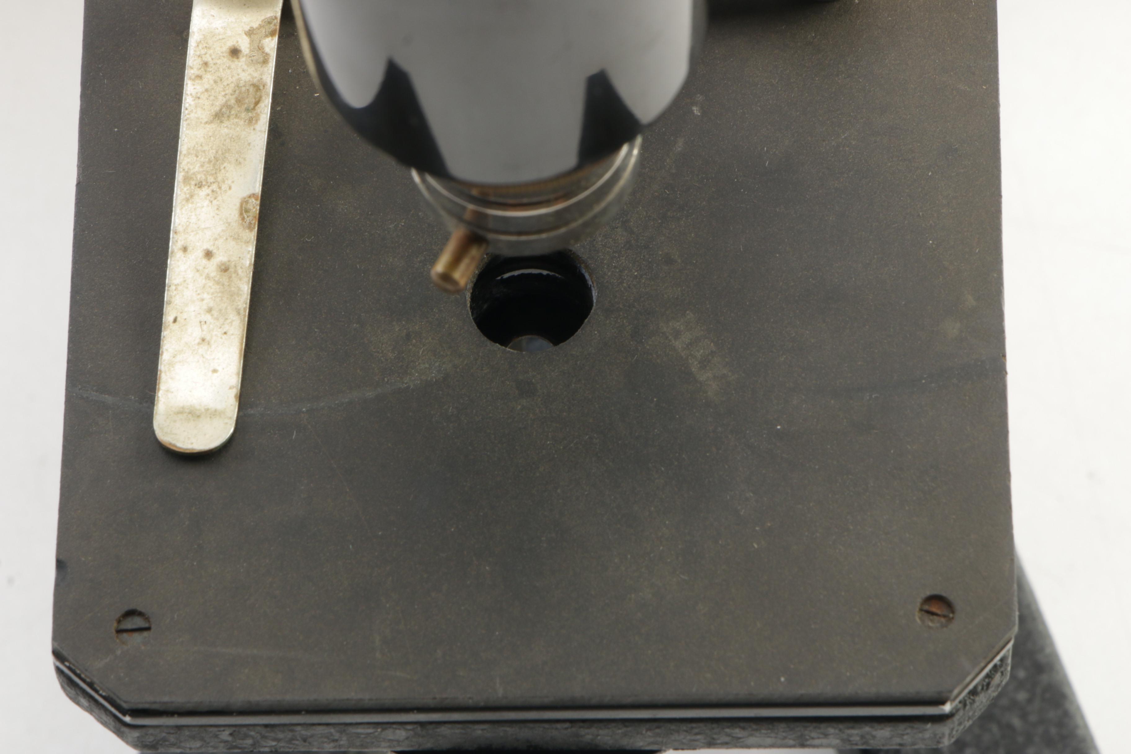 Carl Zeiss Jena Monocular Microscope with Case, Early 20th Century