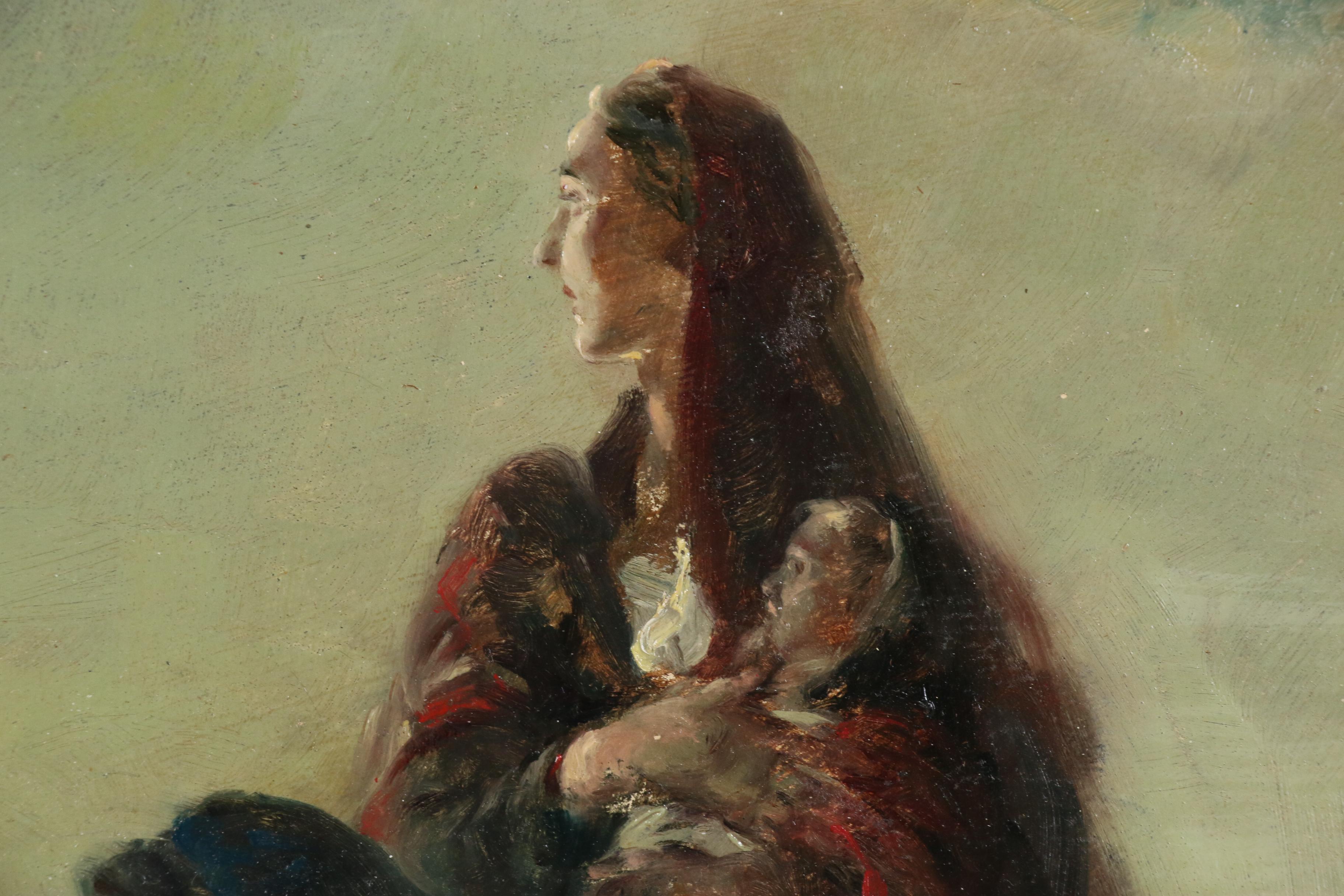 Vernon Ward Oil Painting "The New Star in the East", 1941