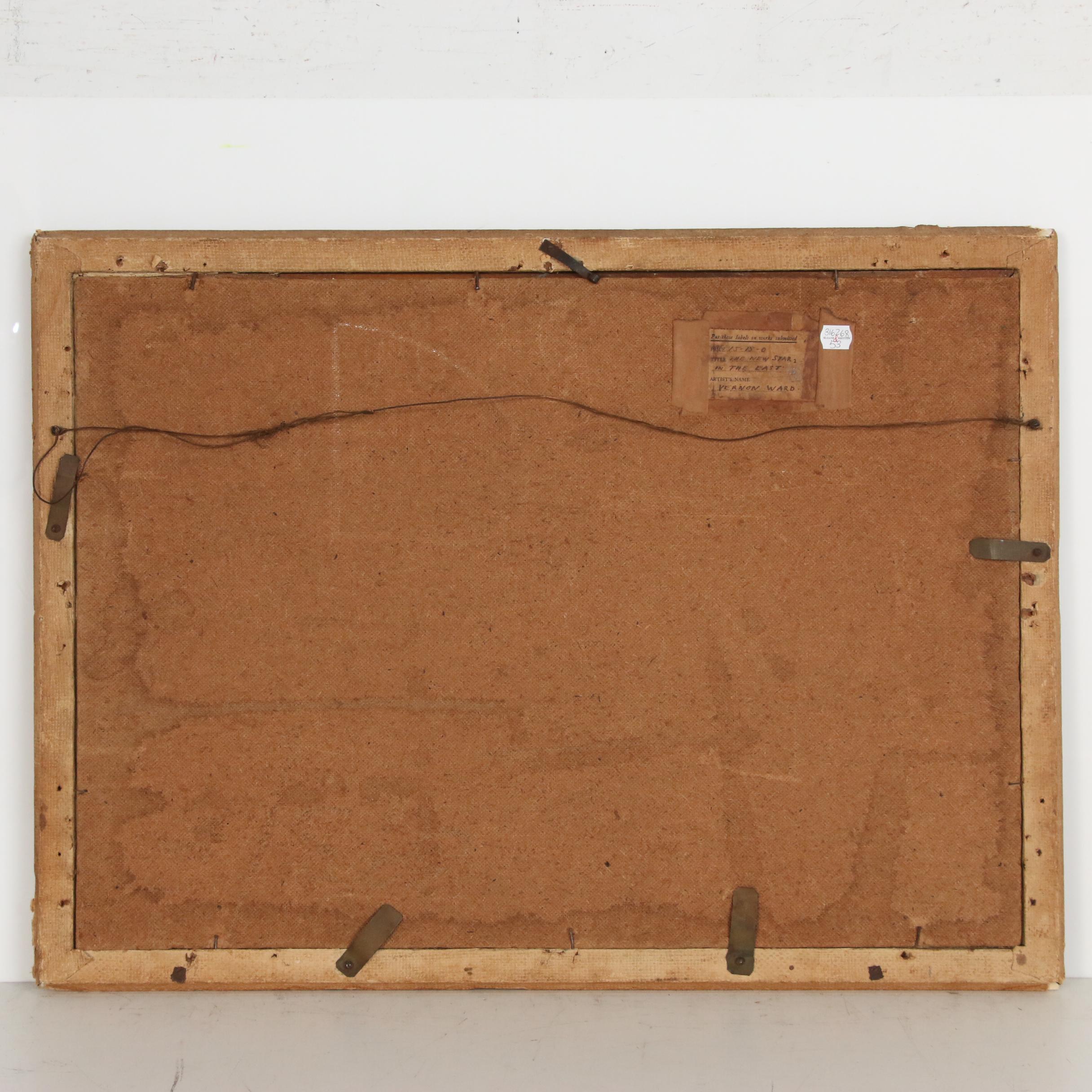 Vernon Ward Oil Painting "The New Star in the East", 1941