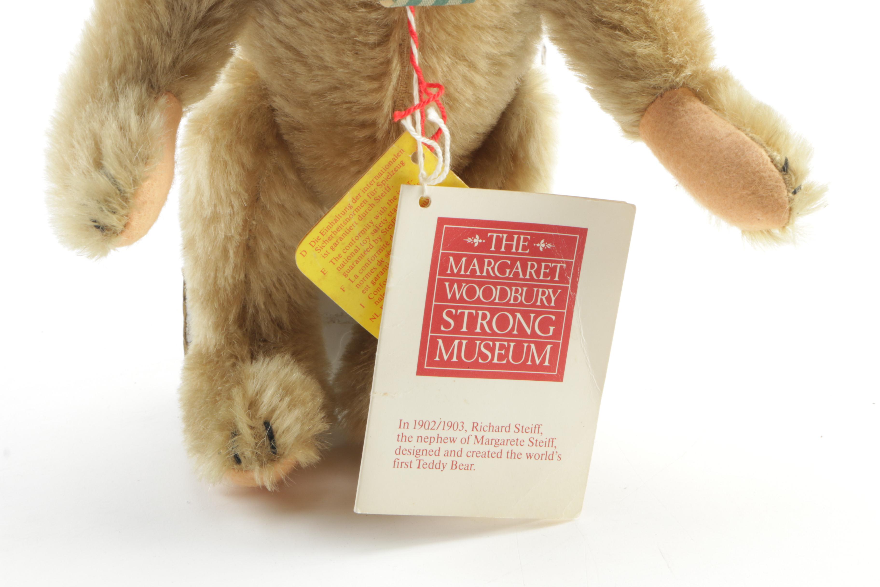 Steiff "Margaret Woodbury Strong Museum" Stuffed Bear