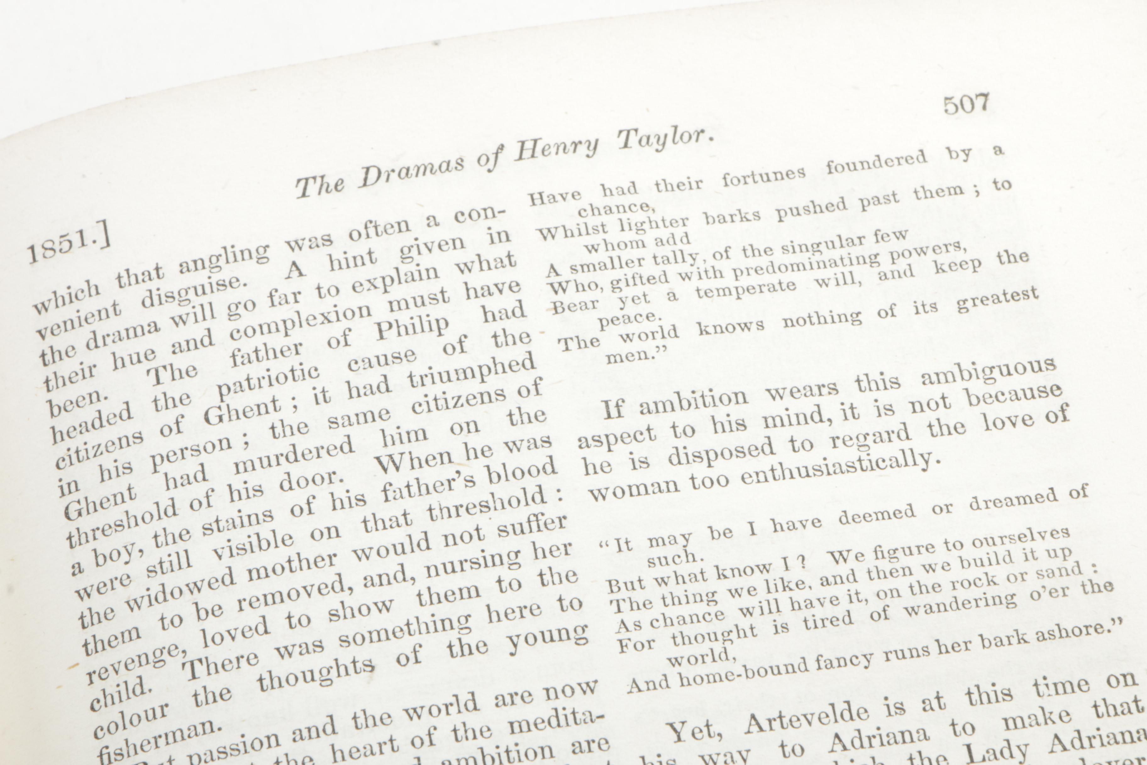 1851 "Blackwood's Edinburgh Magazine", Two American Edition Volumes