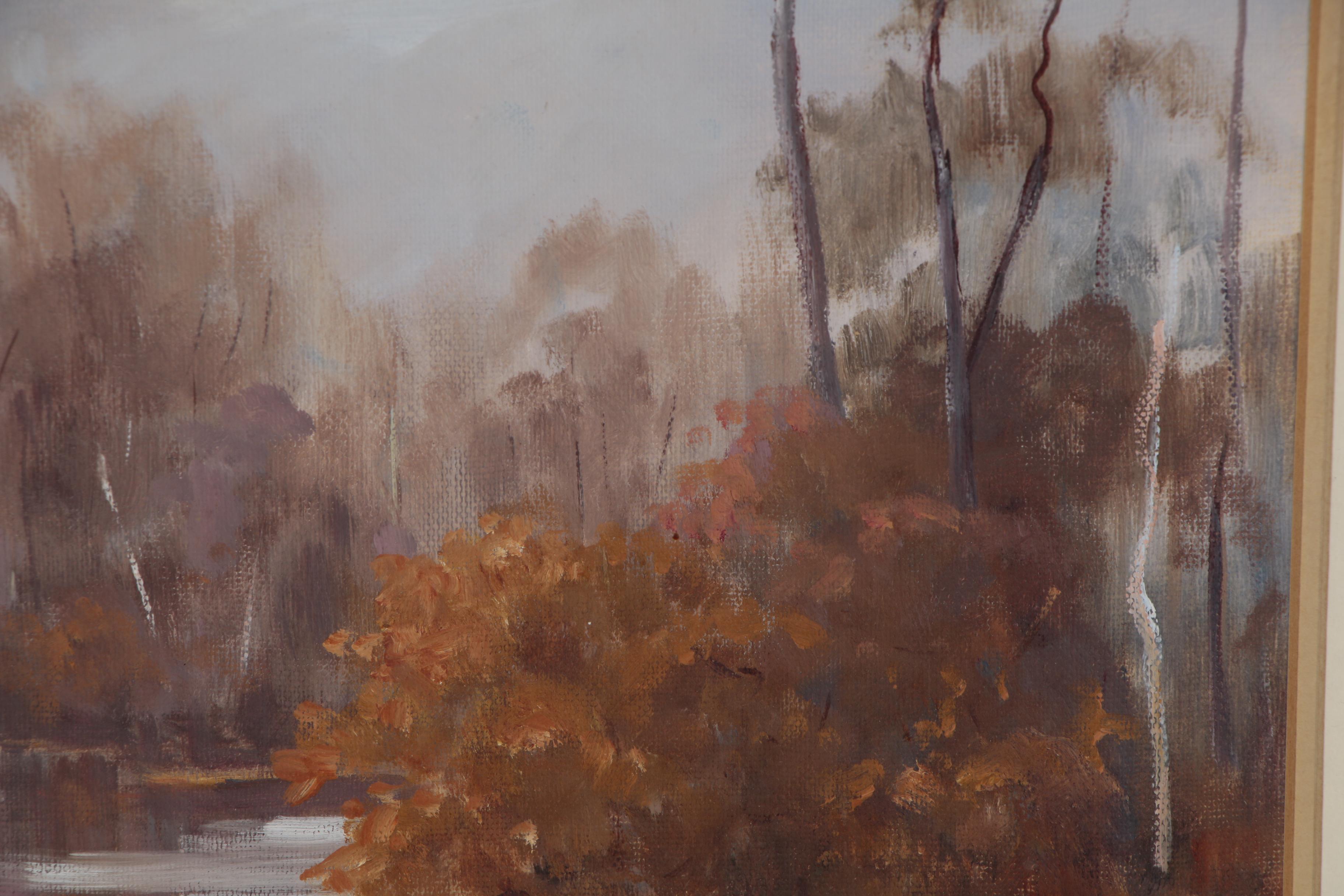 Audrey Sharp Oil Painting "Autumn Gold"