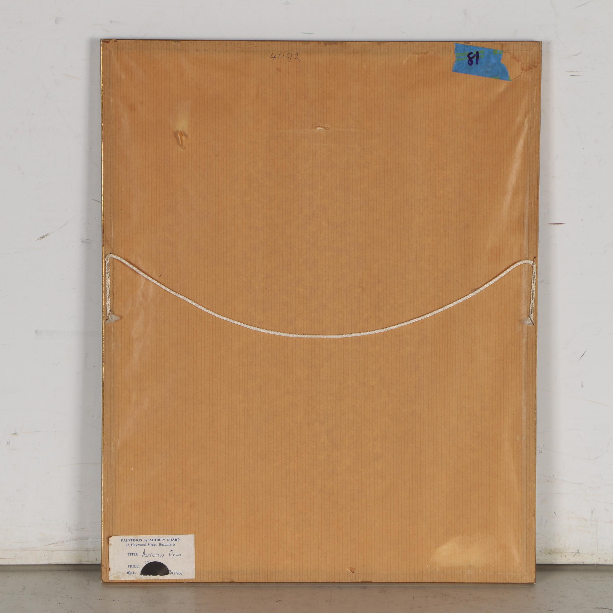 Audrey Sharp Oil Painting "Autumn Gold"