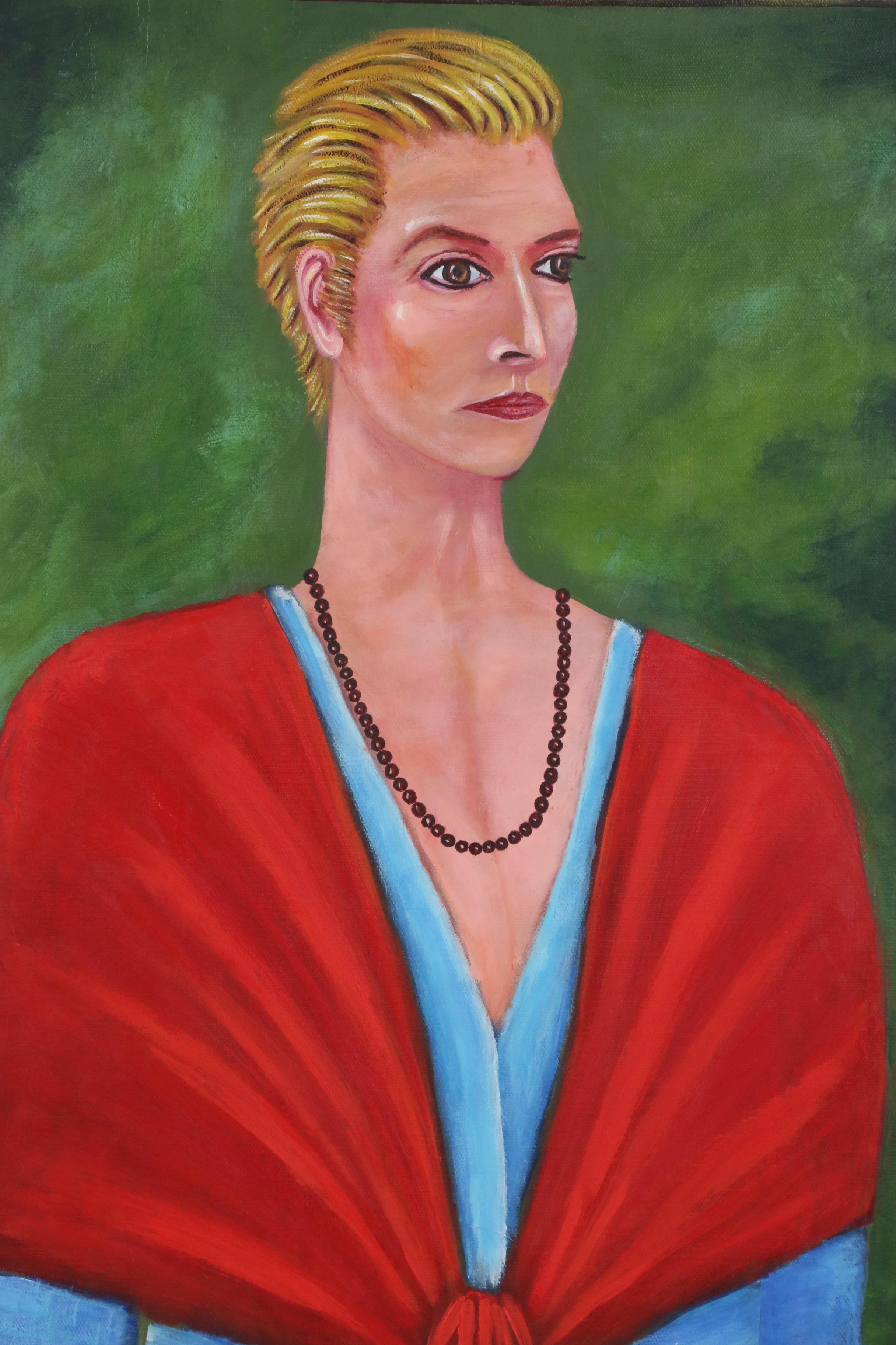 Ronald A. Ferrara Portrait Oil Painting, 1988
