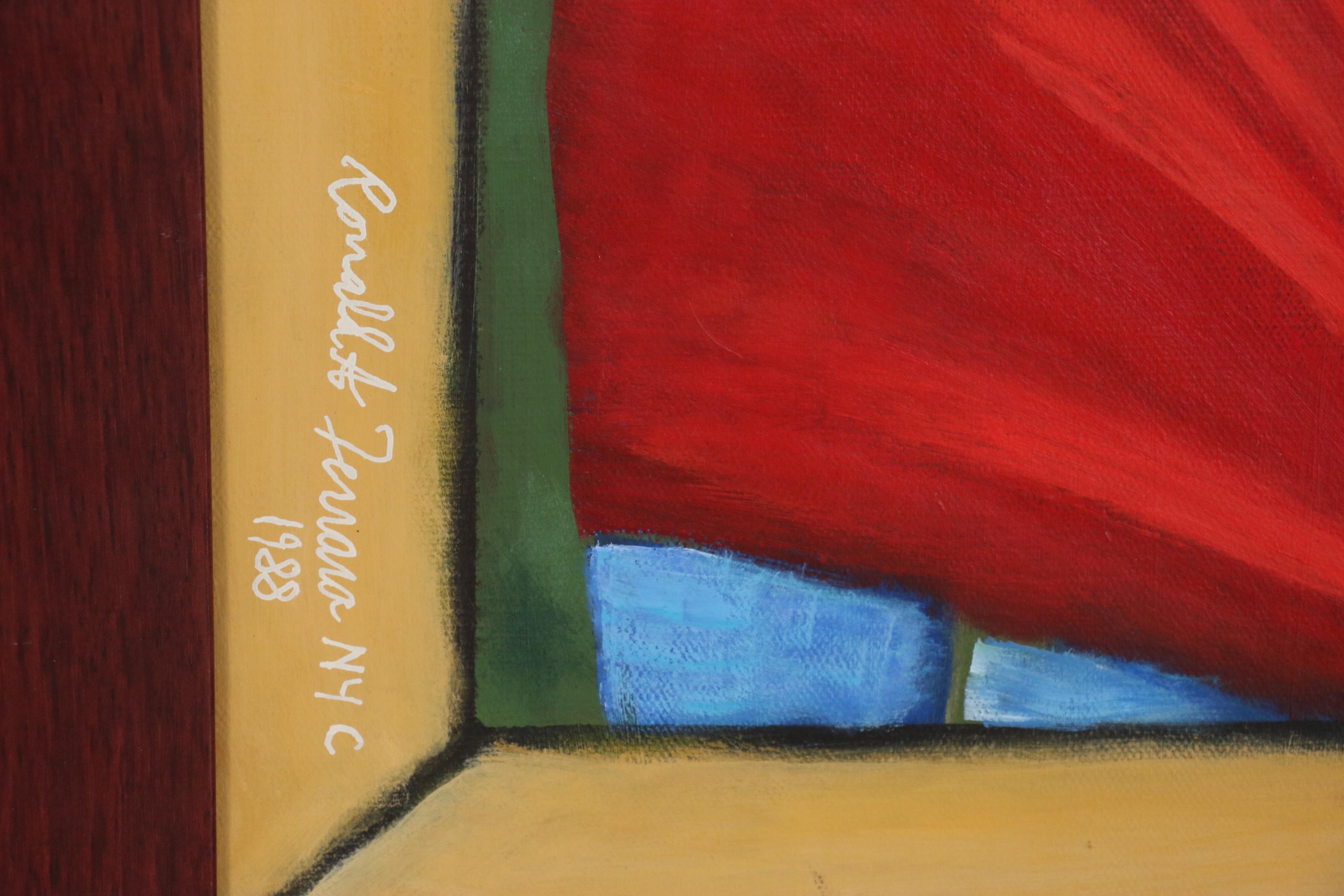 Ronald A. Ferrara Portrait Oil Painting, 1988