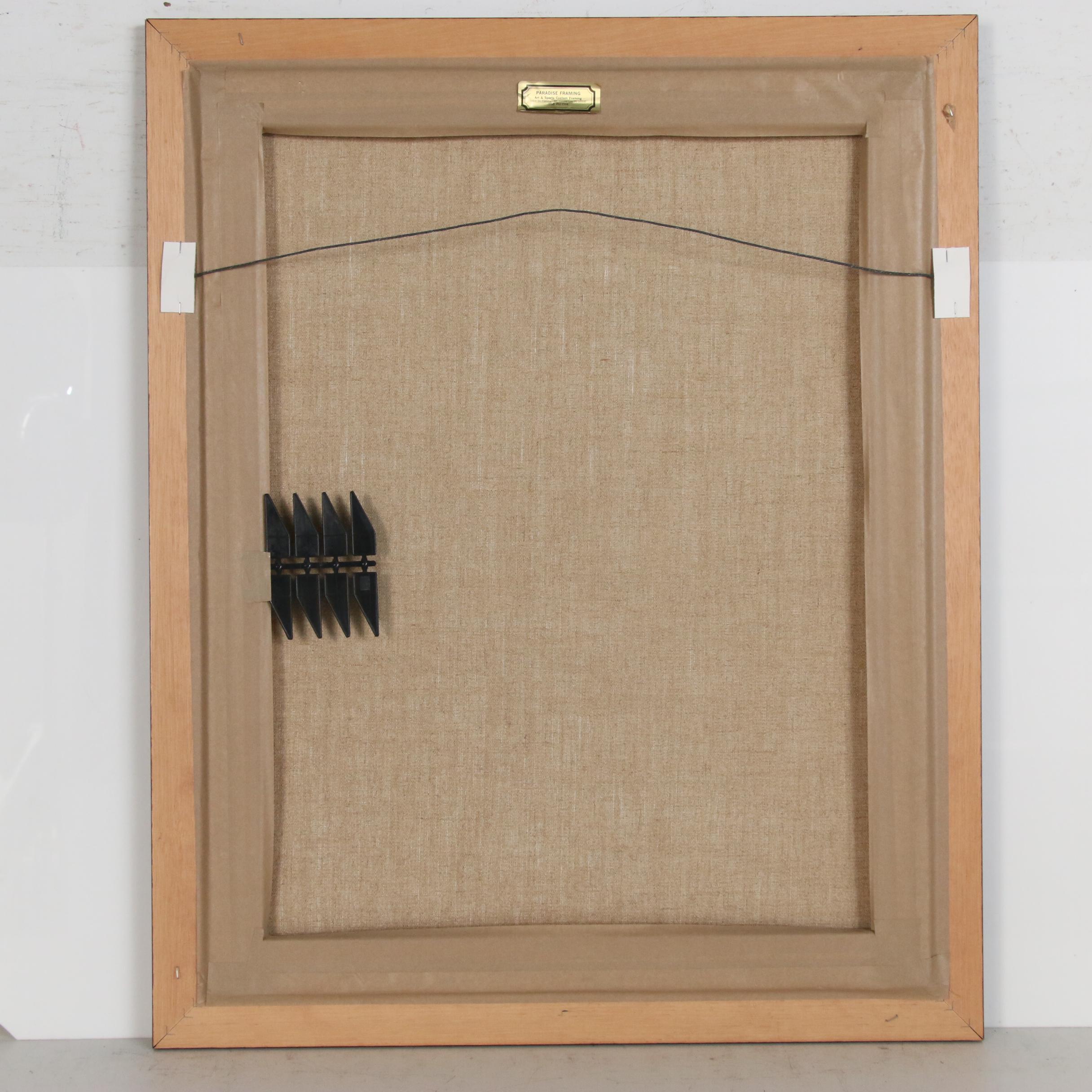 Ronald A. Ferrara Portrait Oil Painting, 1988