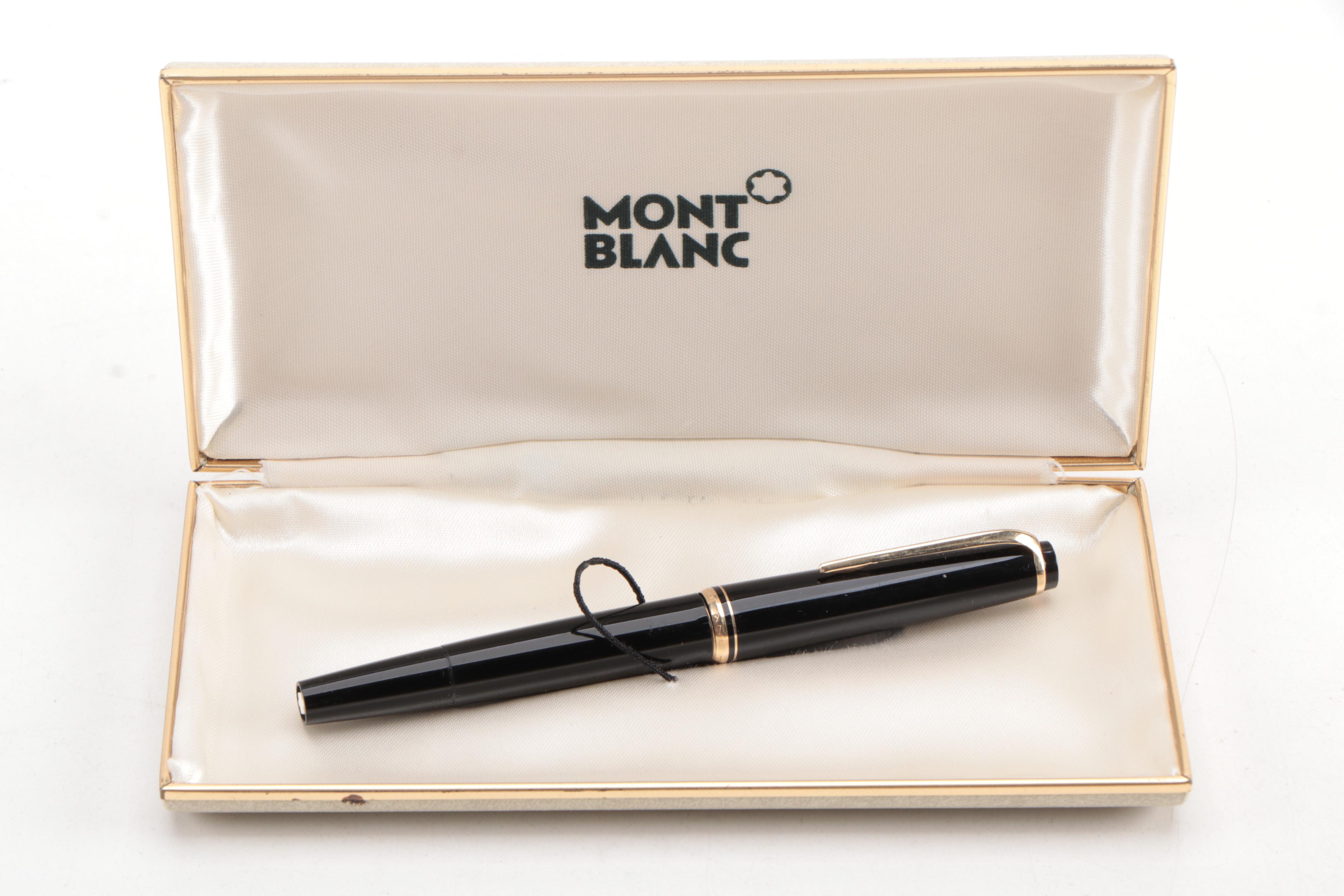 Montblanc No. 22 Piston Fill Fountain Pen with Butterfly Nib, circa 1960