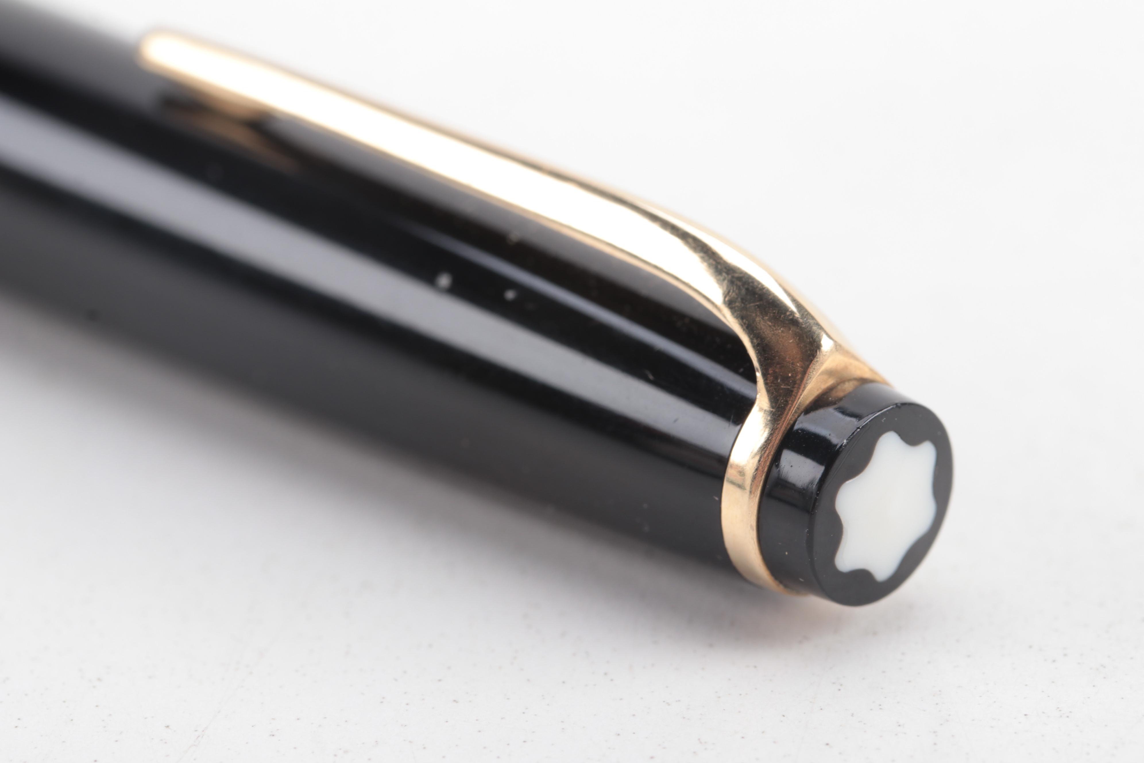 Montblanc No. 22 Piston Fill Fountain Pen with Butterfly Nib, circa 1960