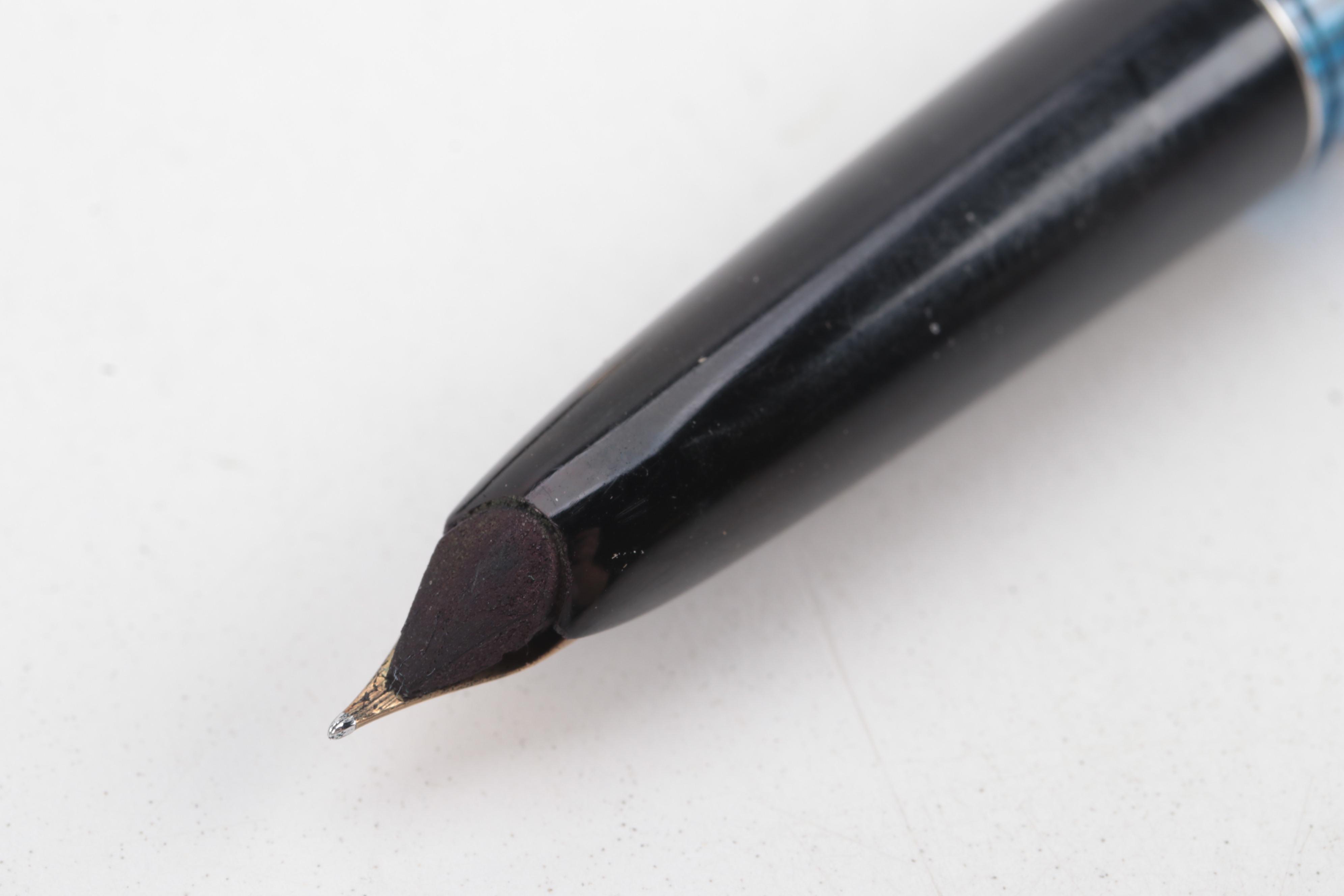 Montblanc No. 22 Piston Fill Fountain Pen with Butterfly Nib, circa 1960