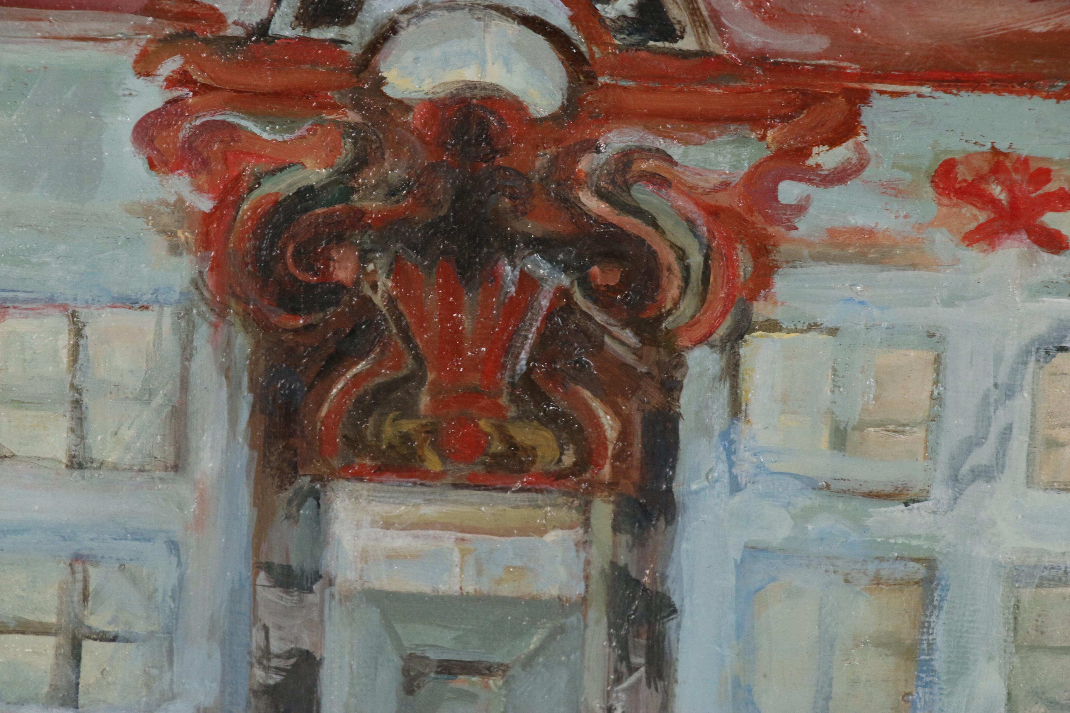 Maggie Smith Oil Painting "Winter Home"