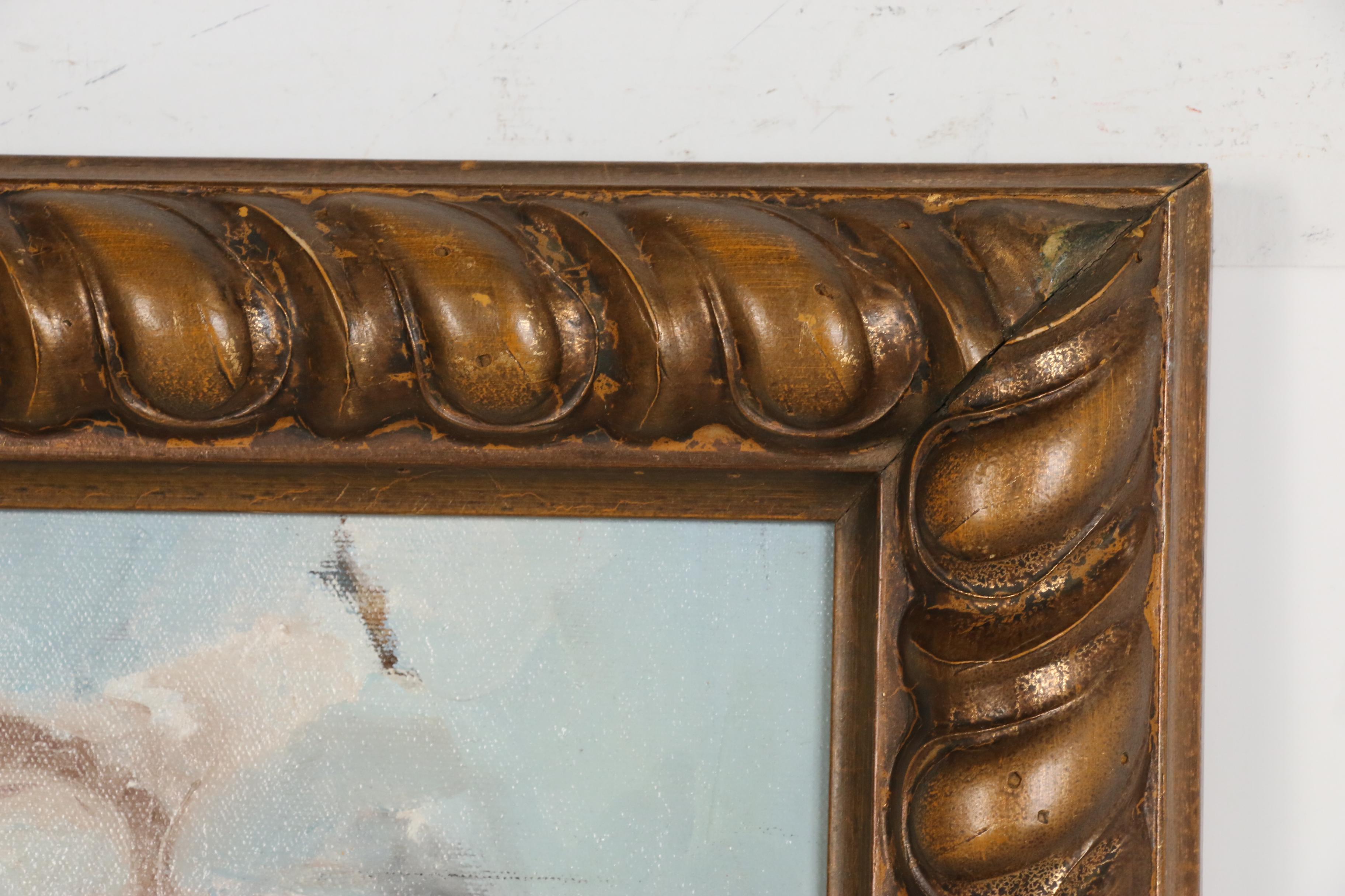 Maggie Smith Oil Painting "Winter Home"