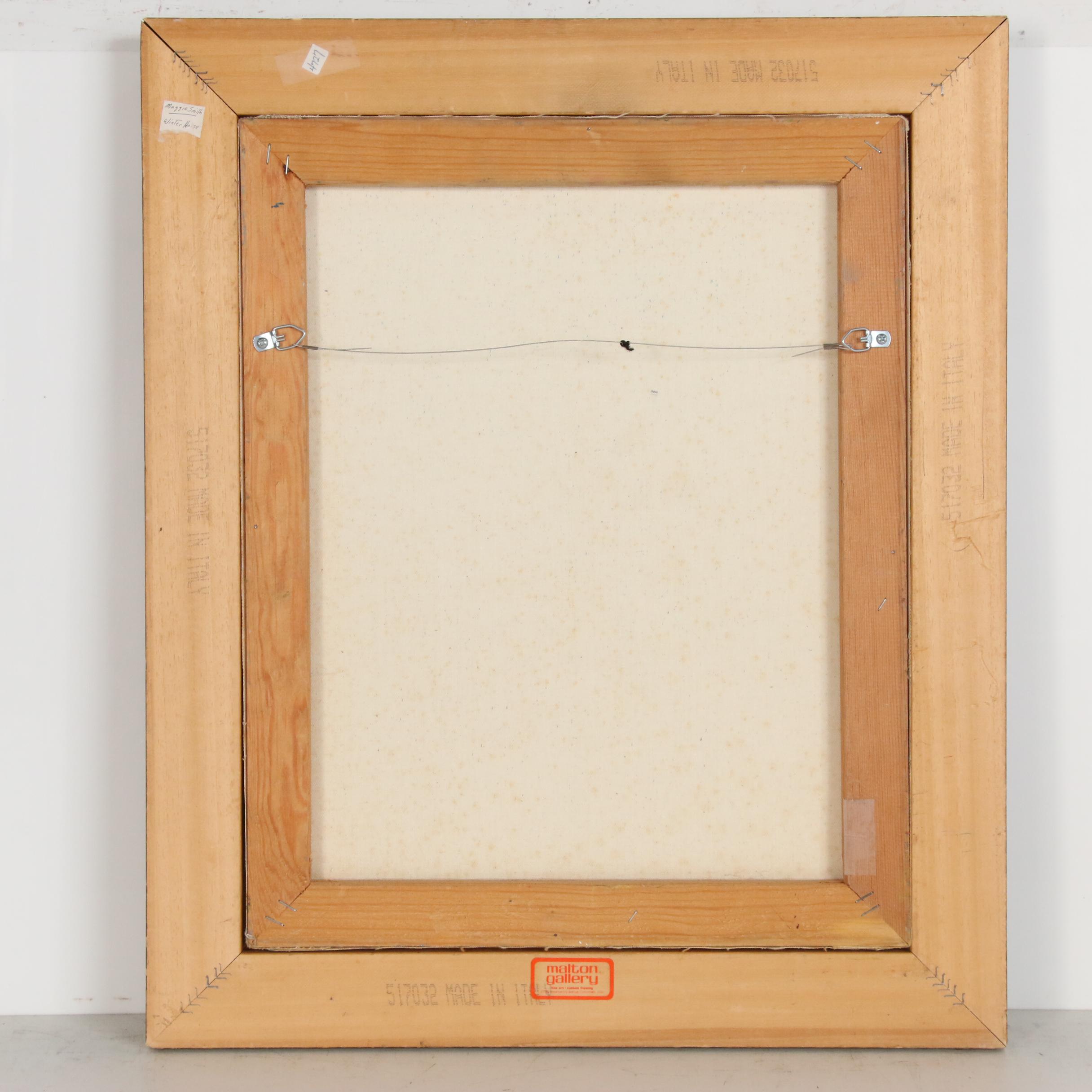 Maggie Smith Oil Painting "Winter Home"