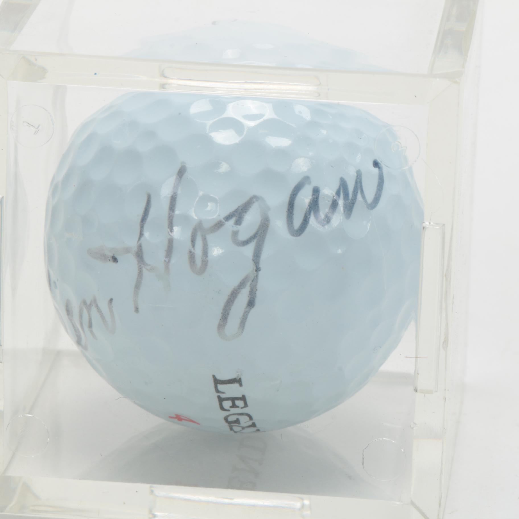 Ben Hogan Autographed Golf Ball