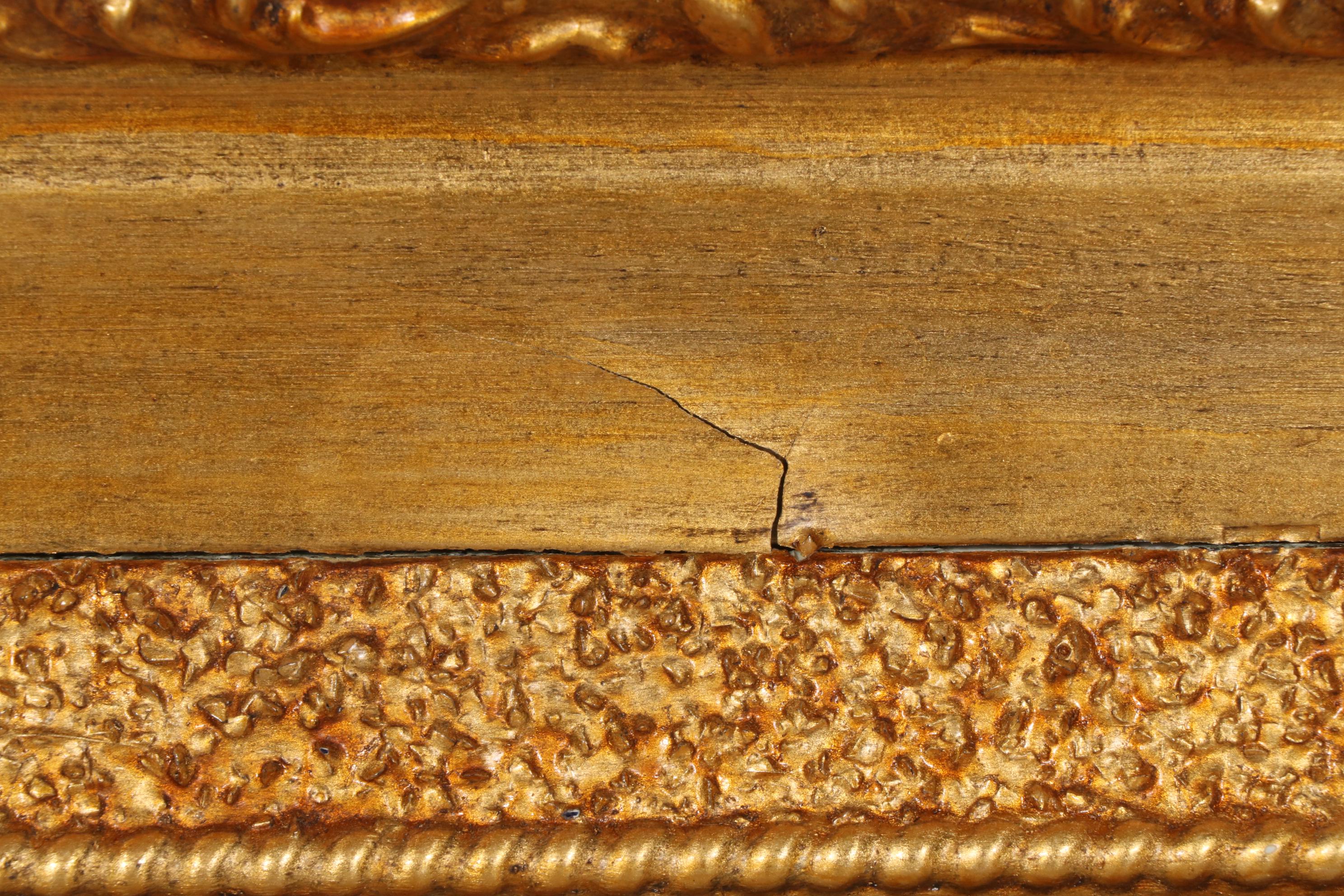 Oil Painting of a Forlorn Dog, Late 19th Century