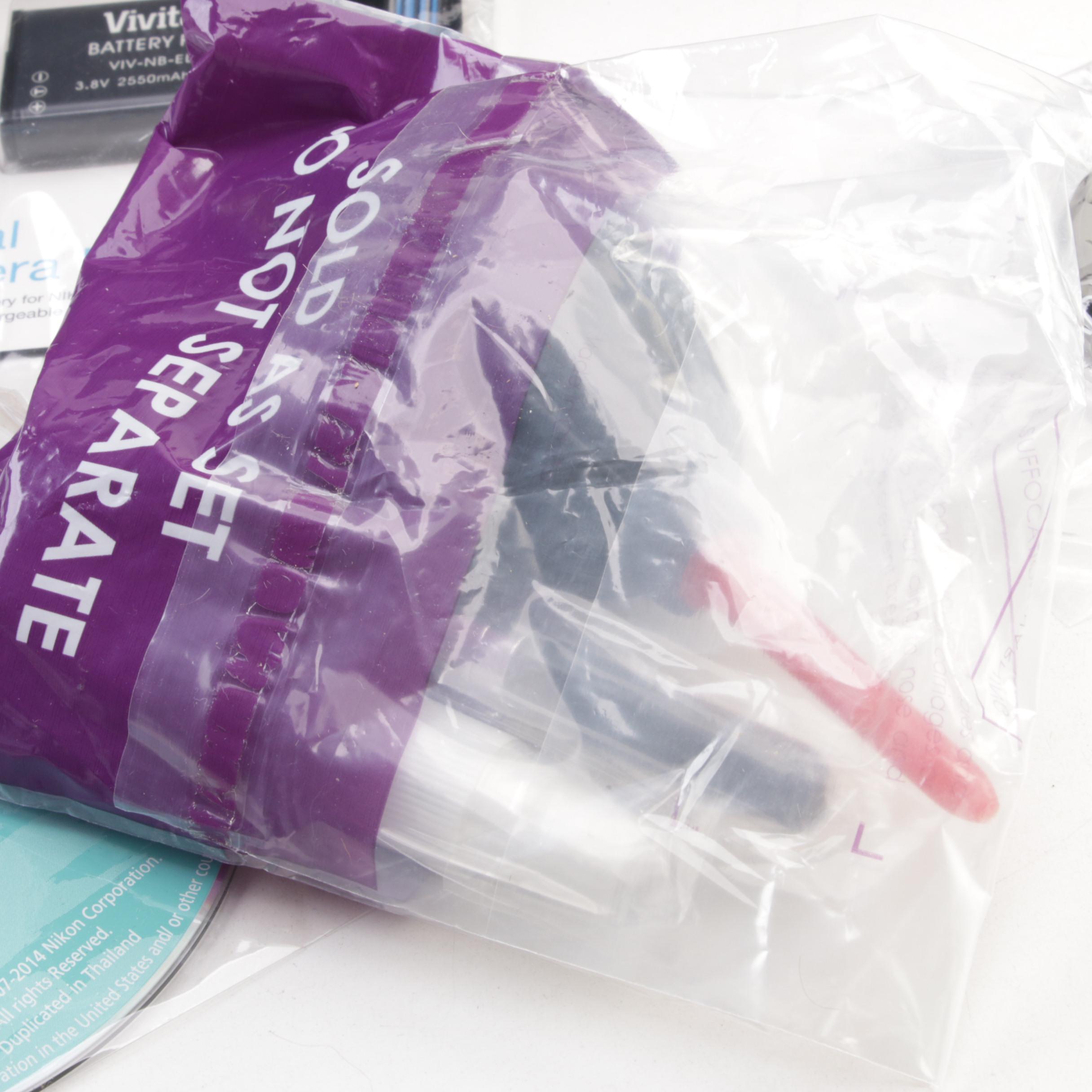 Nikon Model "D3300" DX VR Digital Camera with Tripod and Accessories