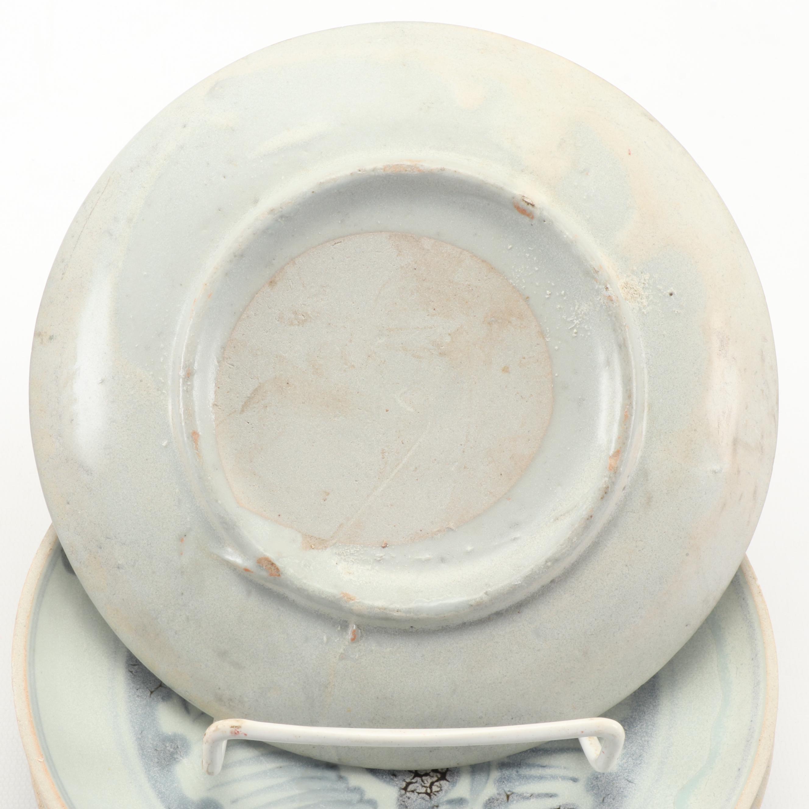 Chinese Swatow Ware Footed Bowls