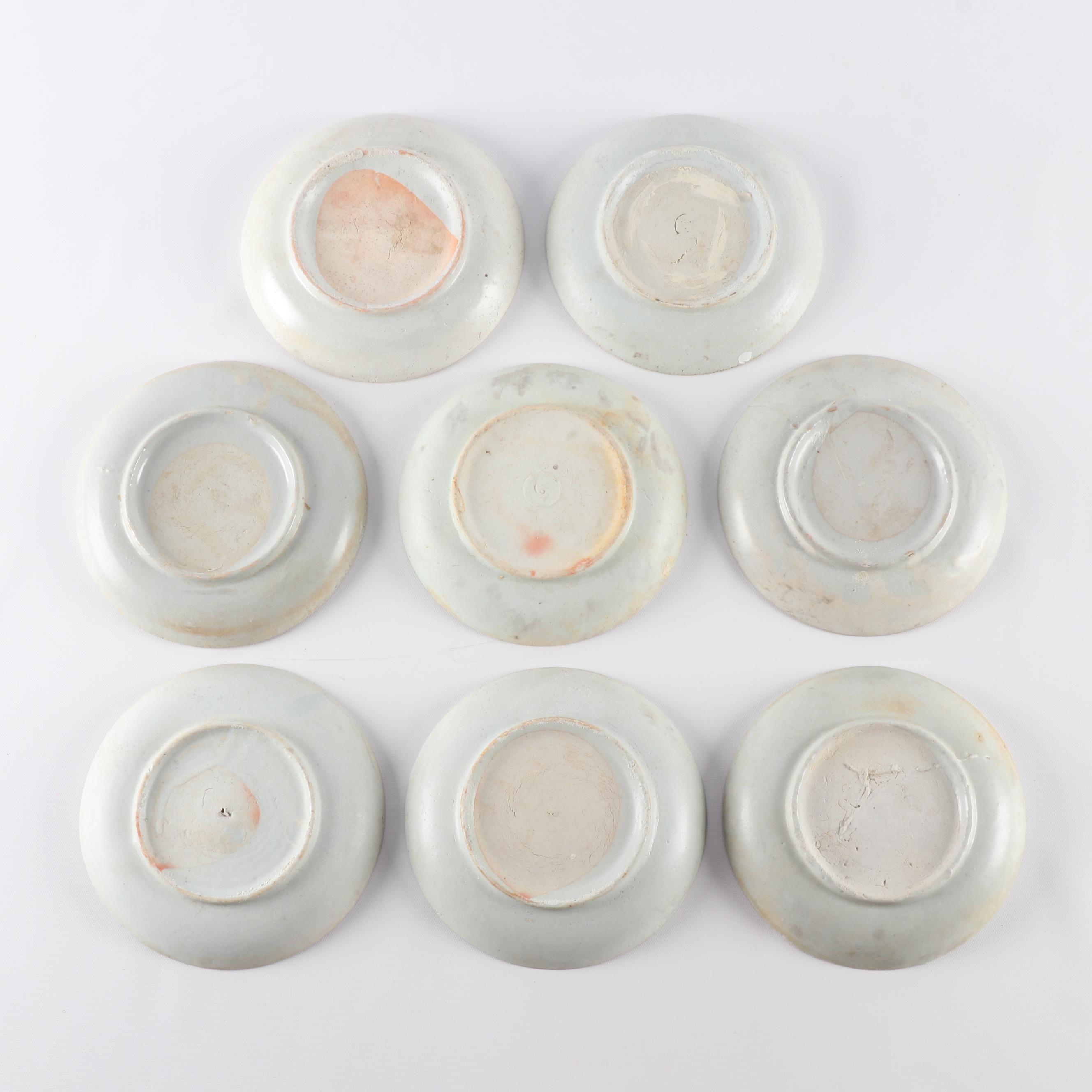 Chinese Swatow Ware Footed Bowls