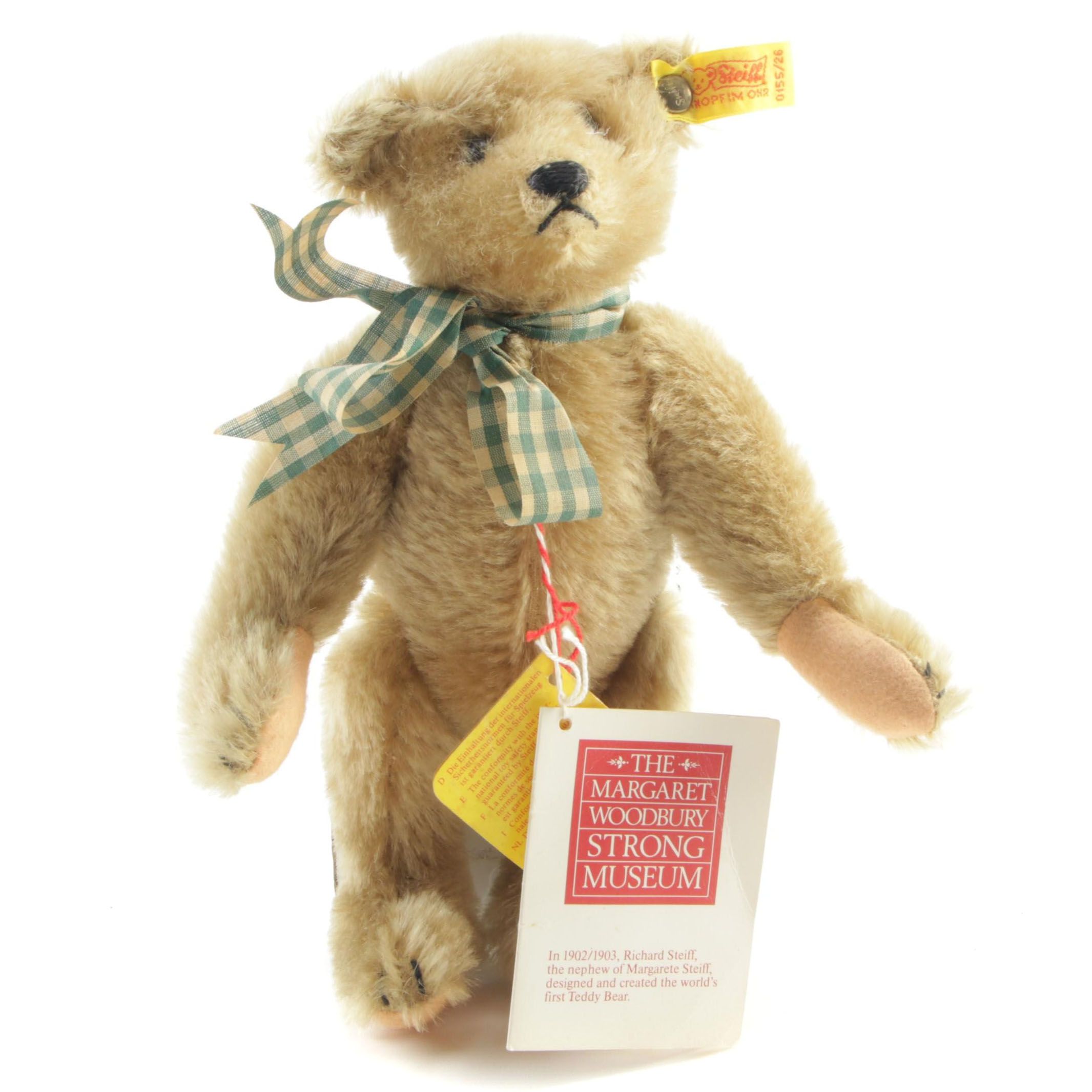 Steiff "Margaret Woodbury Strong Museum" Stuffed Bear