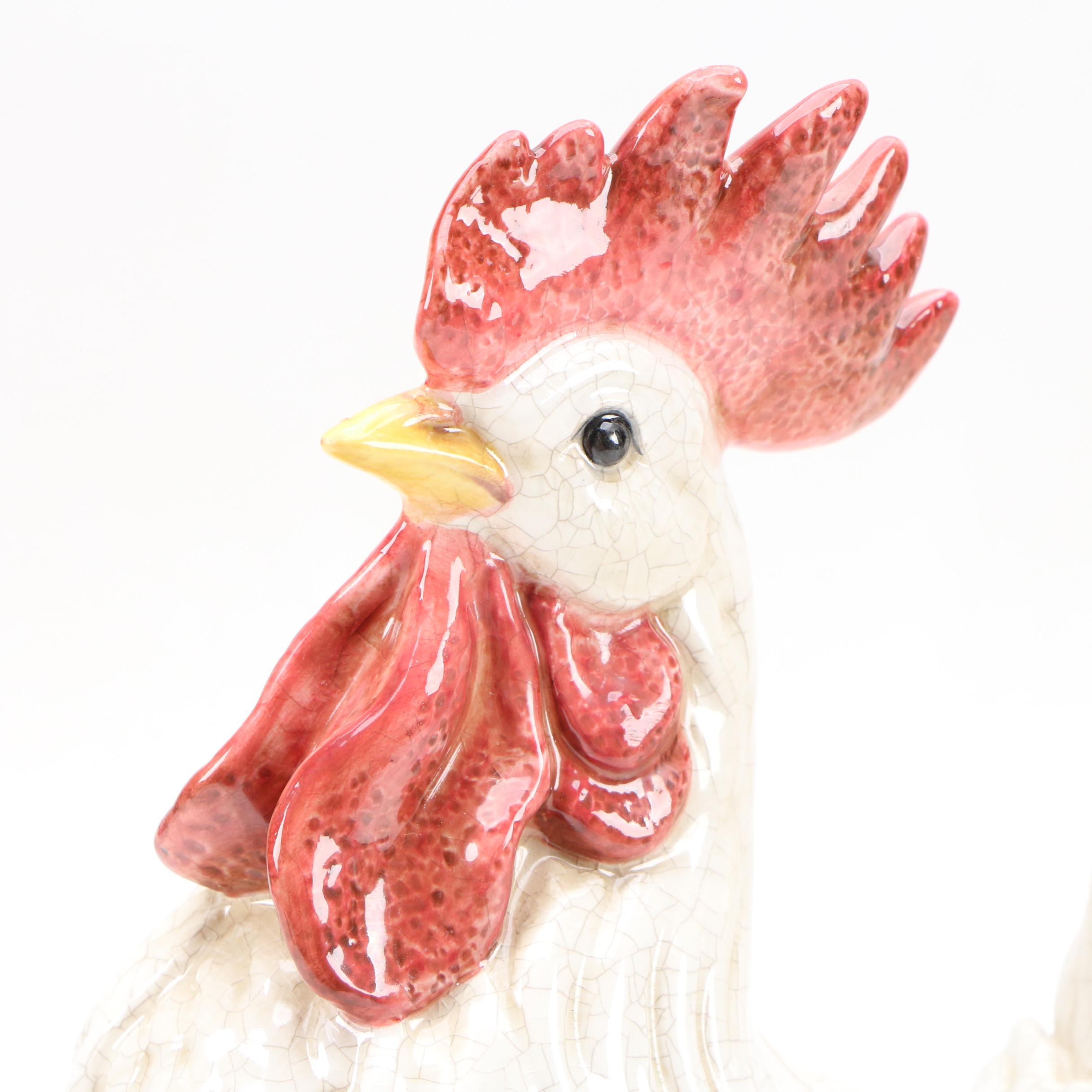Fitz & Floyd Classics "Belle Classique" Rooster Figurine