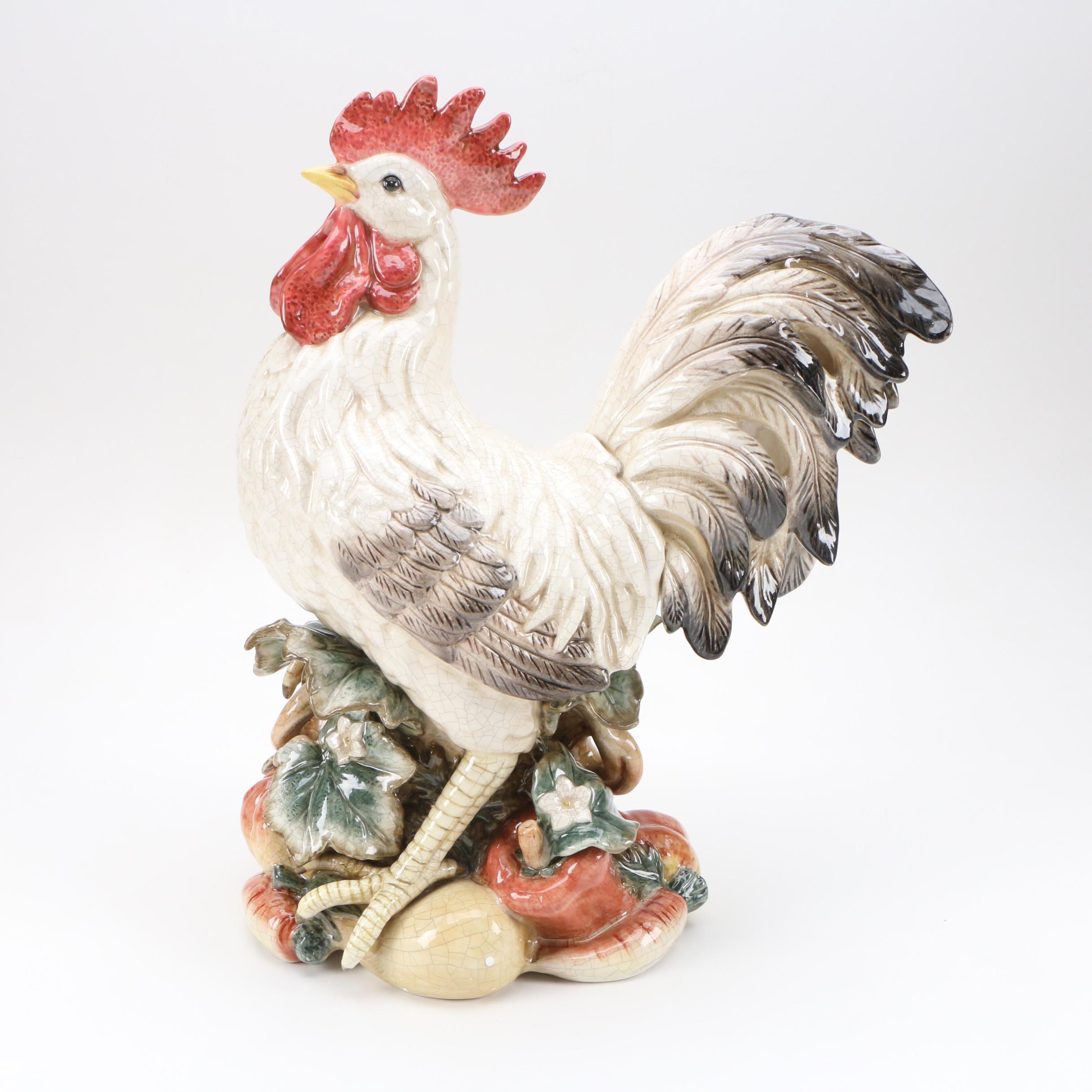 Fitz & Floyd Classics "Belle Classique" Rooster Figurine