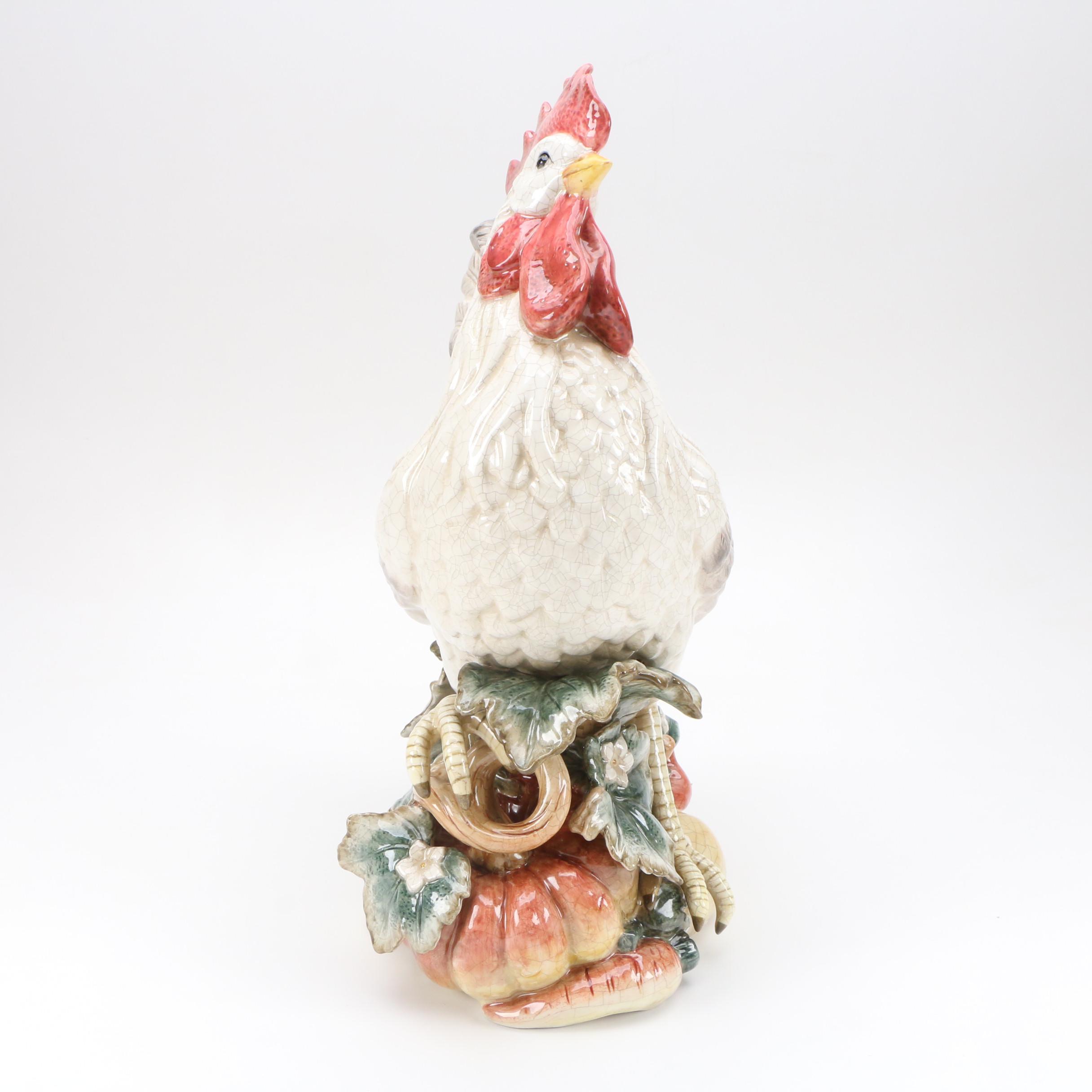 Fitz & Floyd Classics "Belle Classique" Rooster Figurine