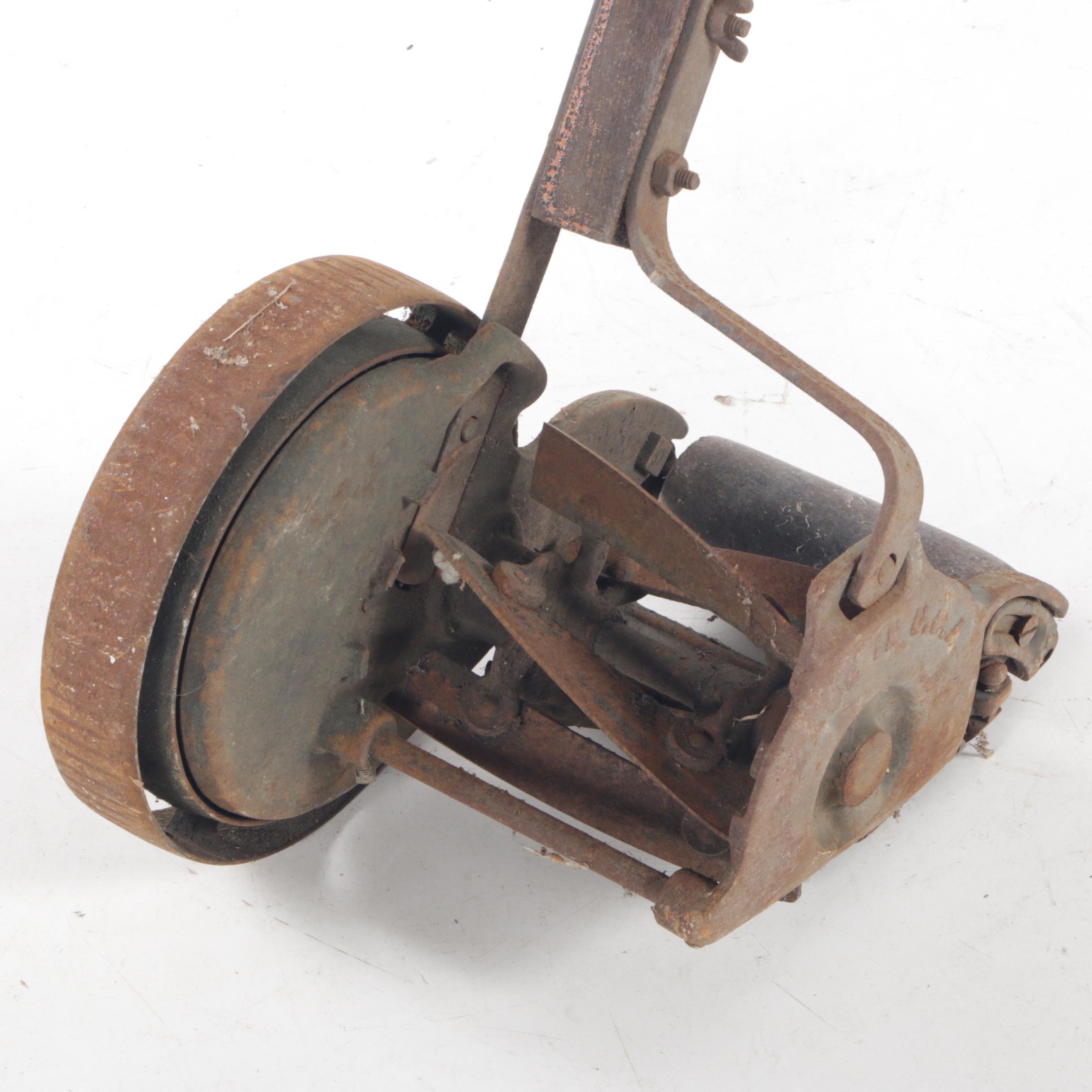 Starrett Hasher Hand Crank Food Chopper with Hand-Powered Push Mowers