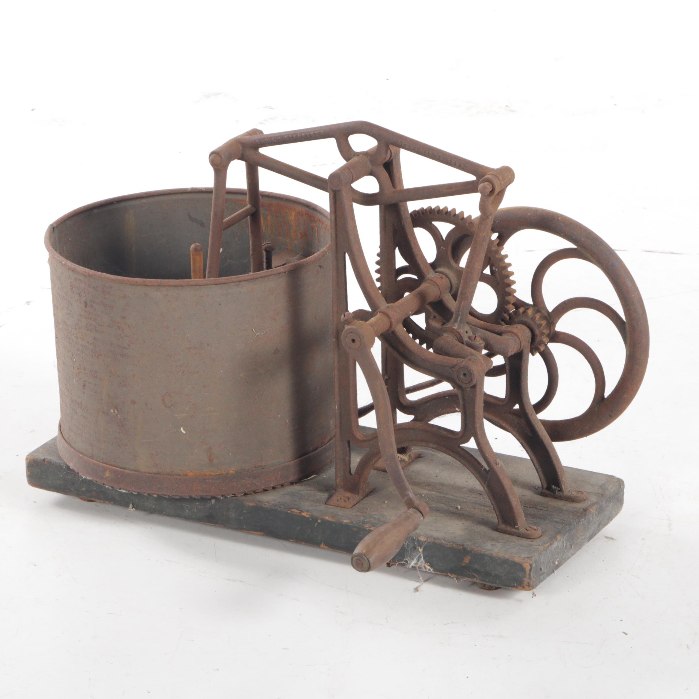 Starrett Hasher Hand Crank Food Chopper with Hand-Powered Push Mowers