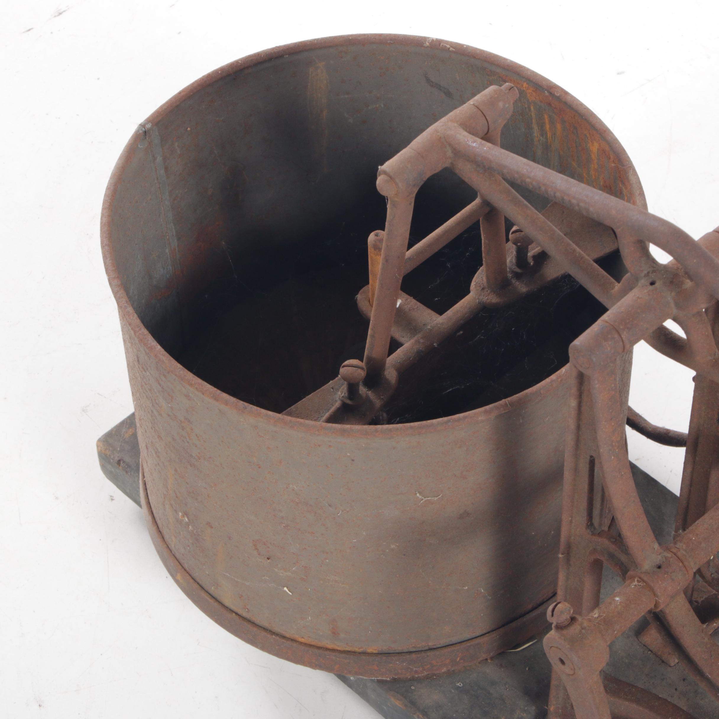 Starrett Hasher Hand Crank Food Chopper with Hand-Powered Push Mowers