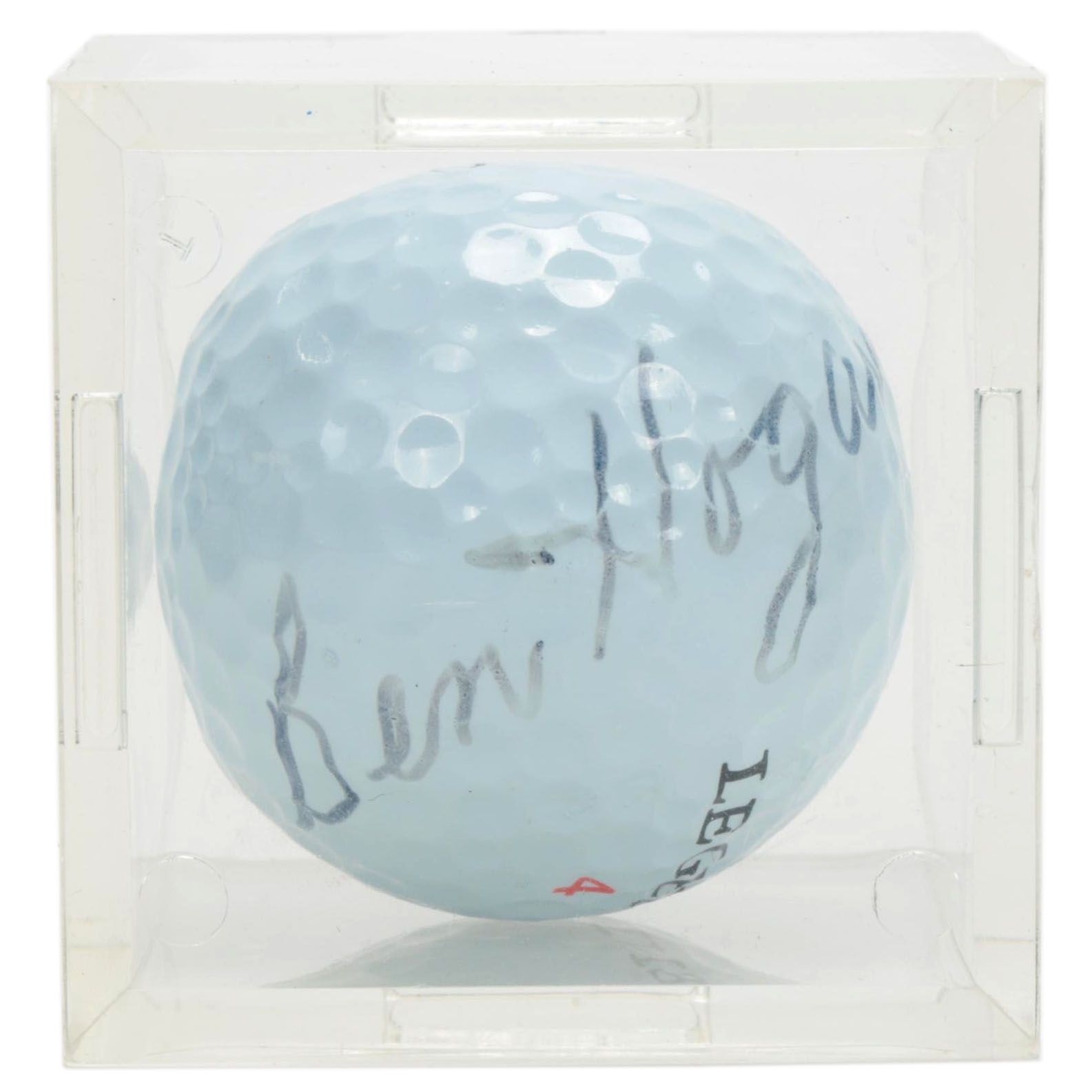 Ben Hogan Autographed Golf Ball