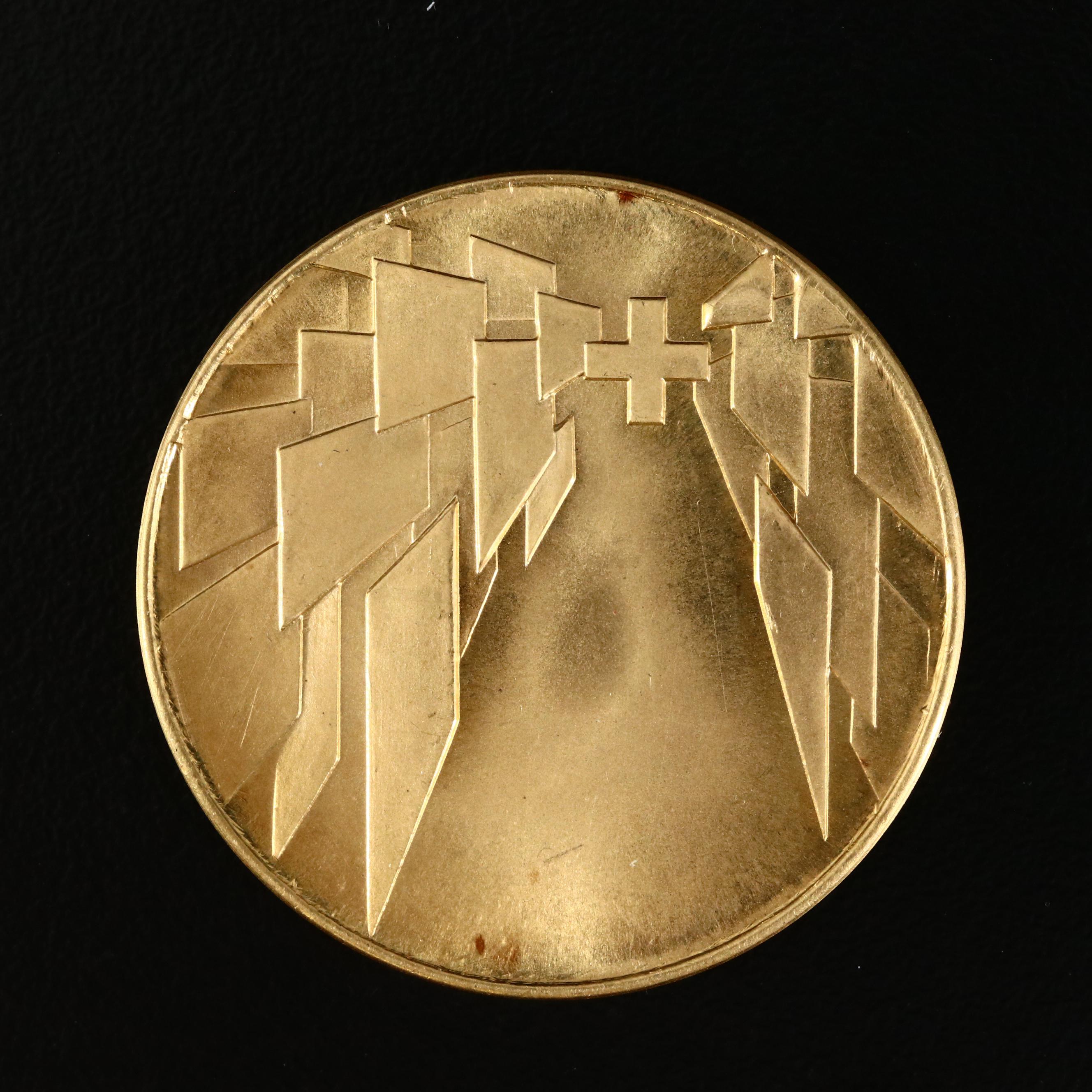1964 Switzerland National Exposition Gold Medal