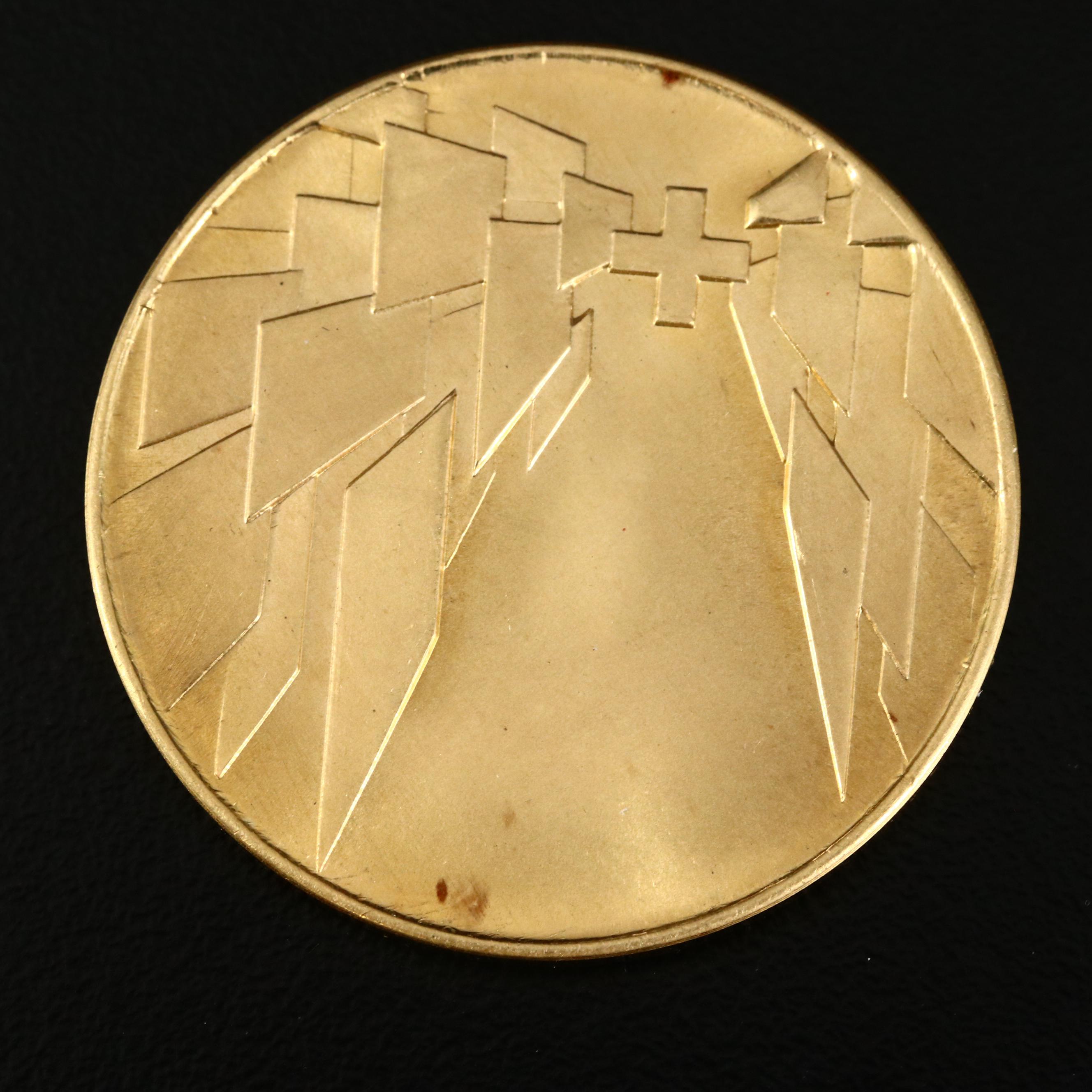 1964 Switzerland National Exposition Gold Medal