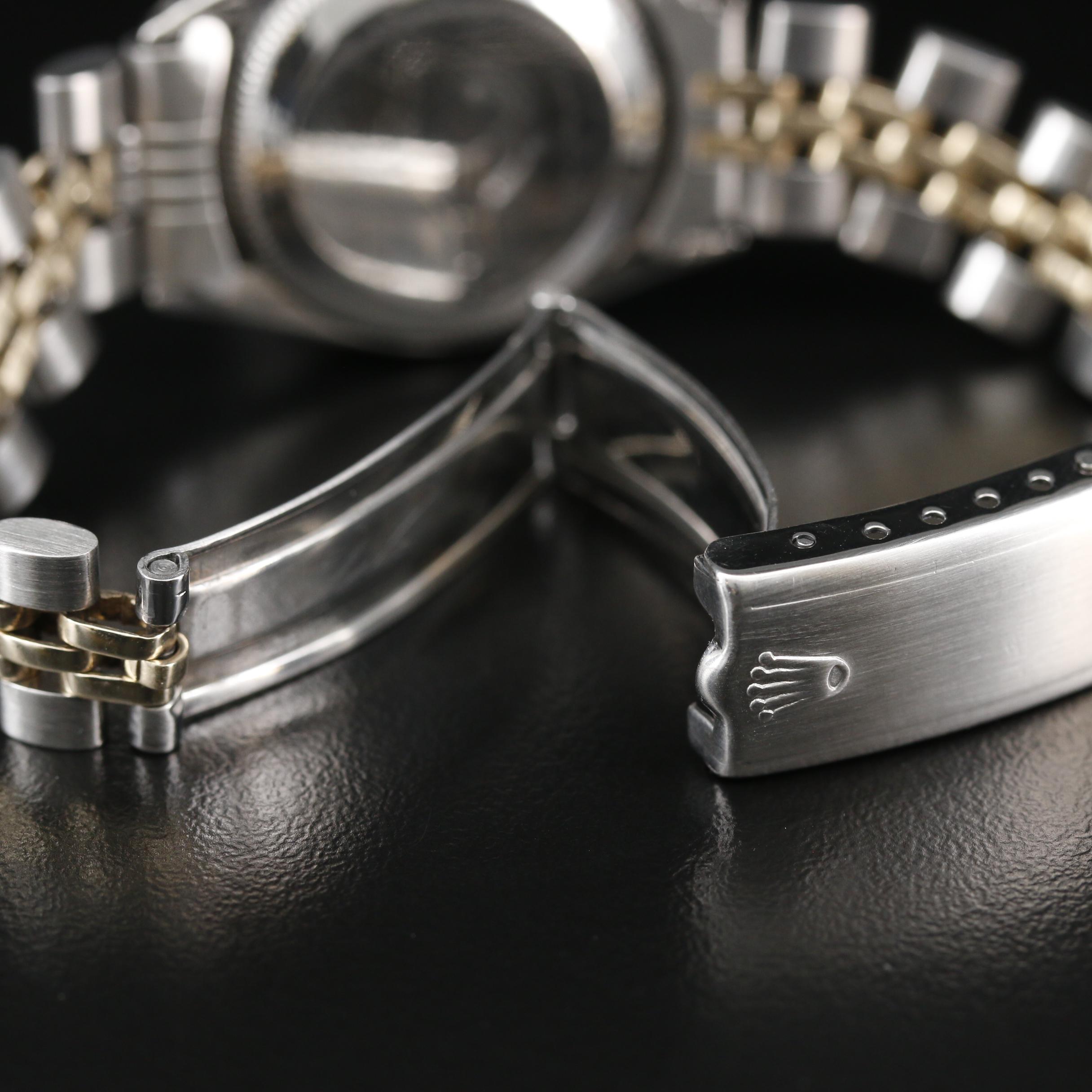 1968 Rolex Oyster Perpetual Date 14K and Stainless Steel Automatic Watch