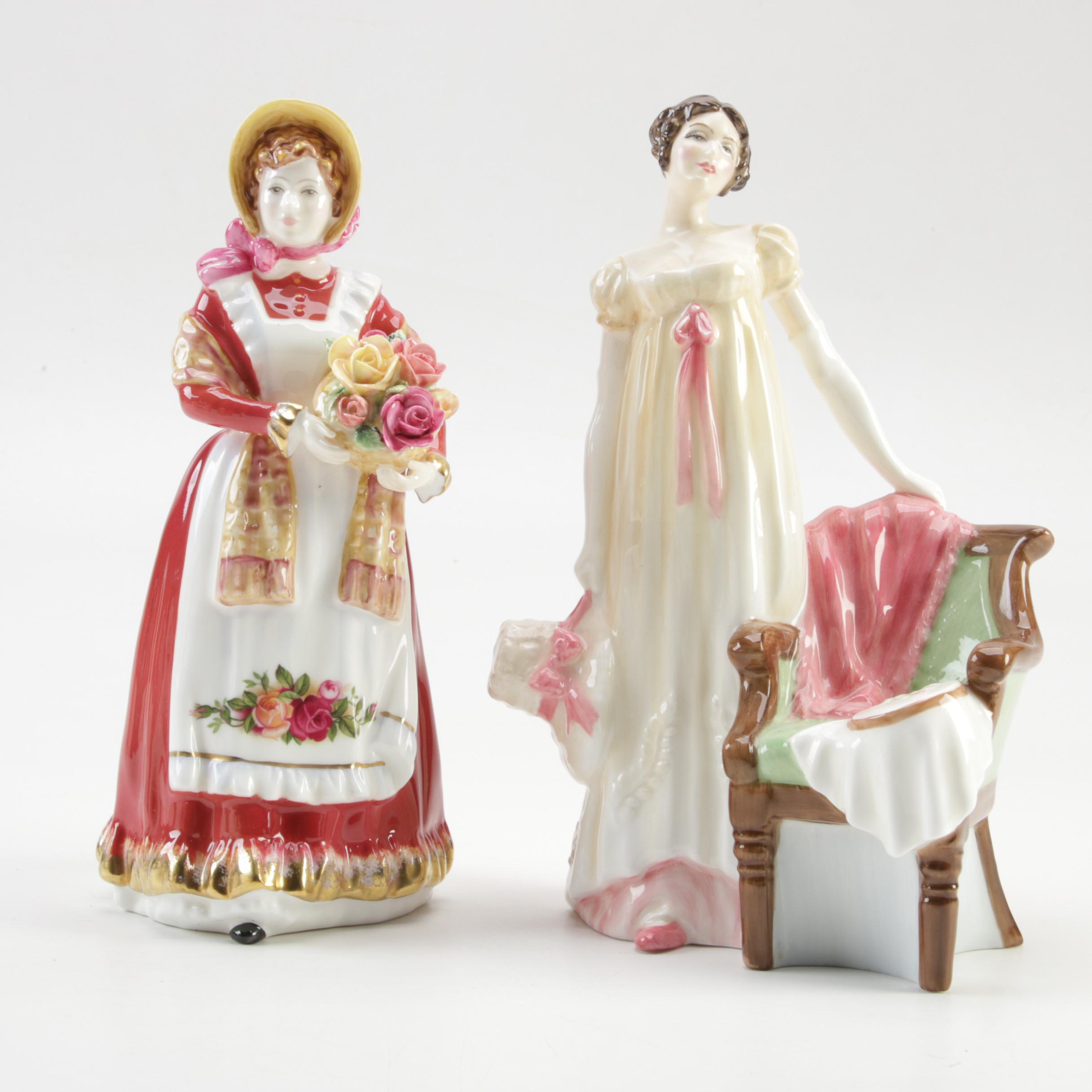 Royal Doulton Bone China Figurines Featuring Limited Edition "Emma"